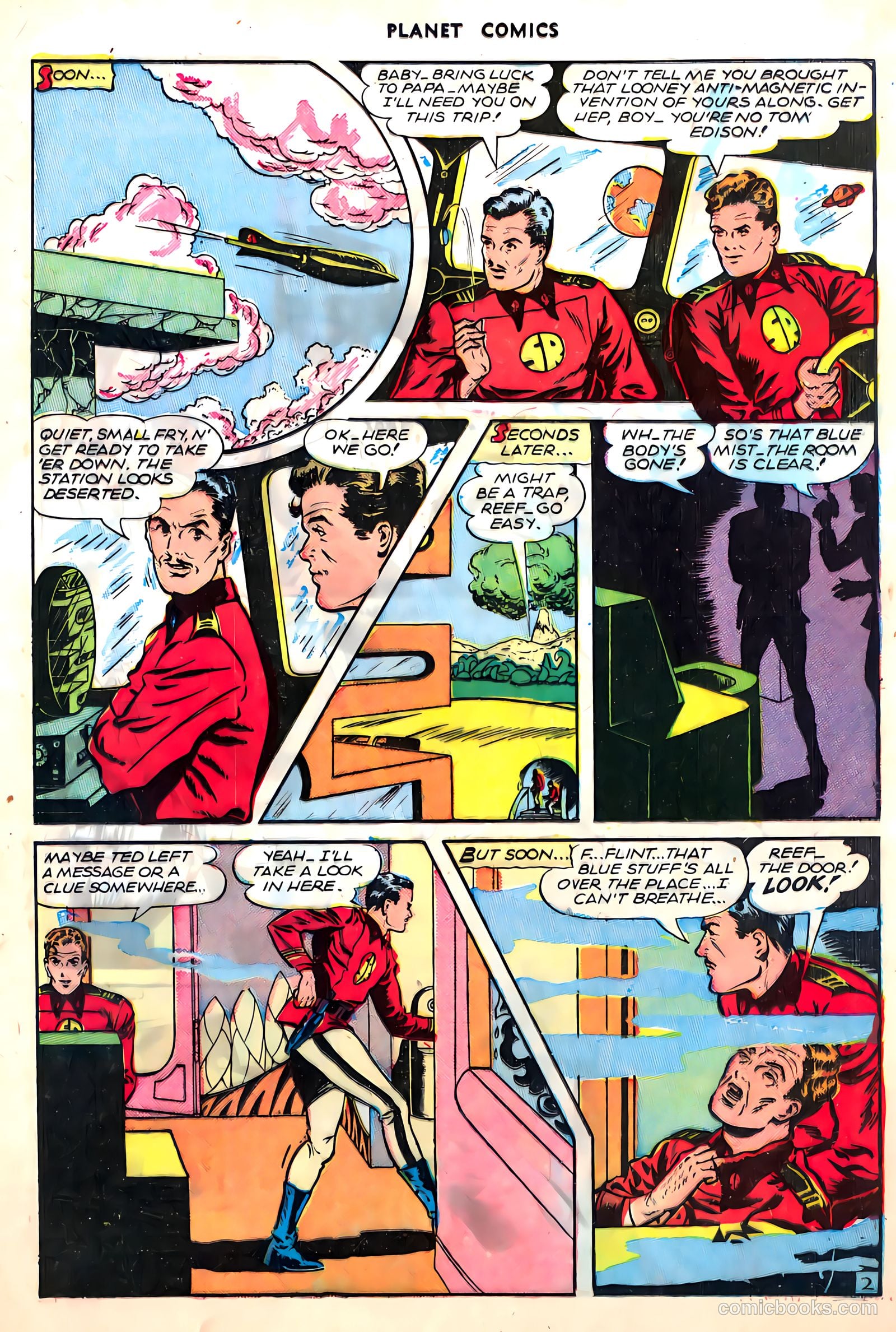 Planet Comics #40 (1946) — page 13 of 36