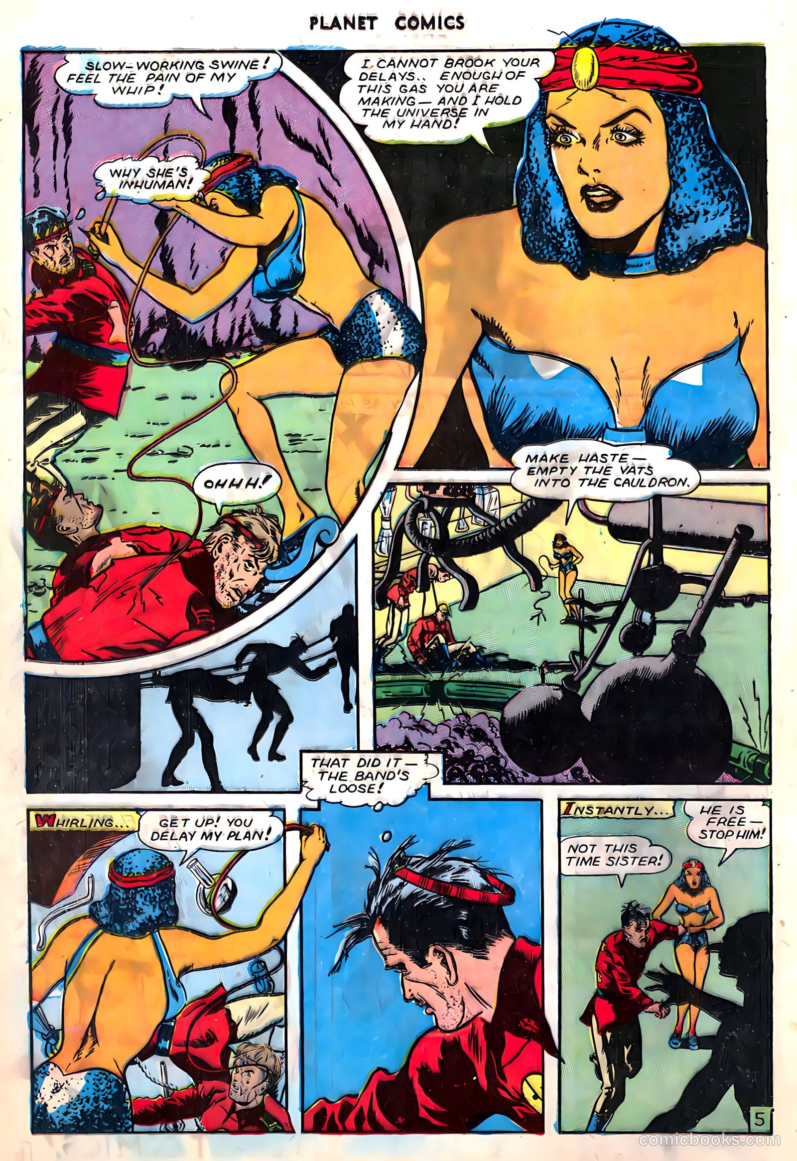 Planet Comics #40 (1946) — page 16 of 36