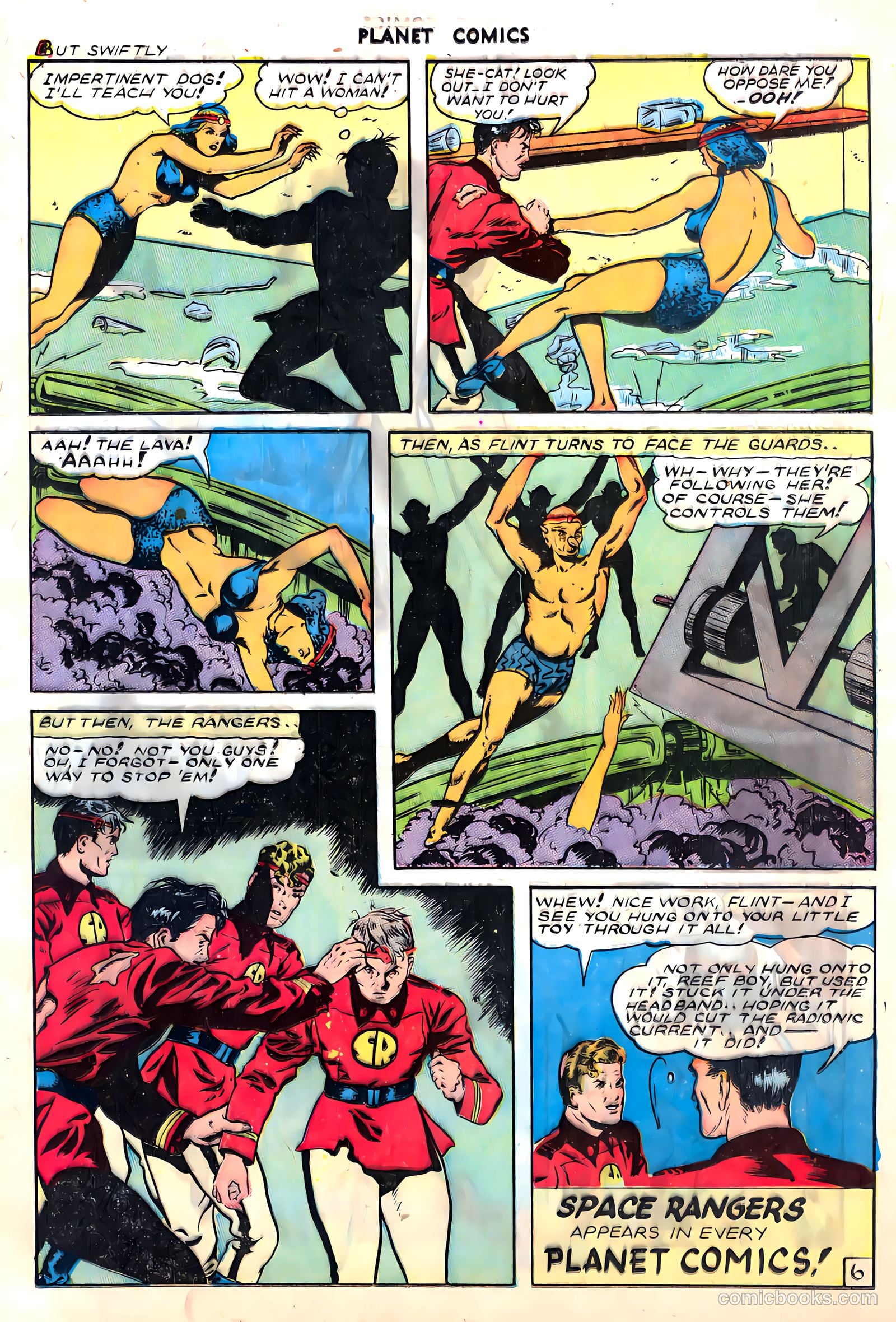 Planet Comics #40 (1946) — page 17 of 36