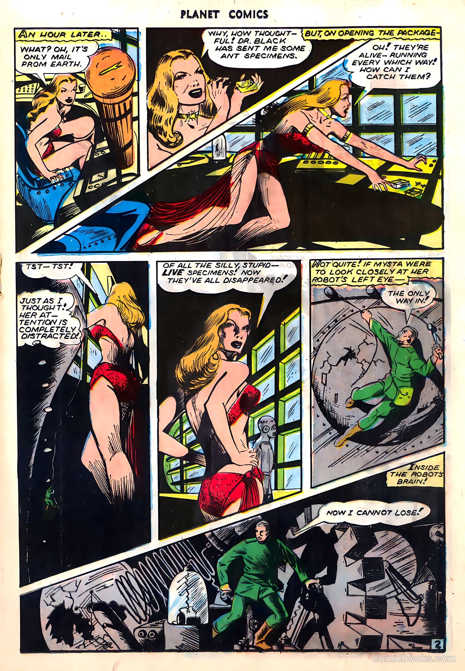 Planet Comics #40 (1946) — page 19 of 36