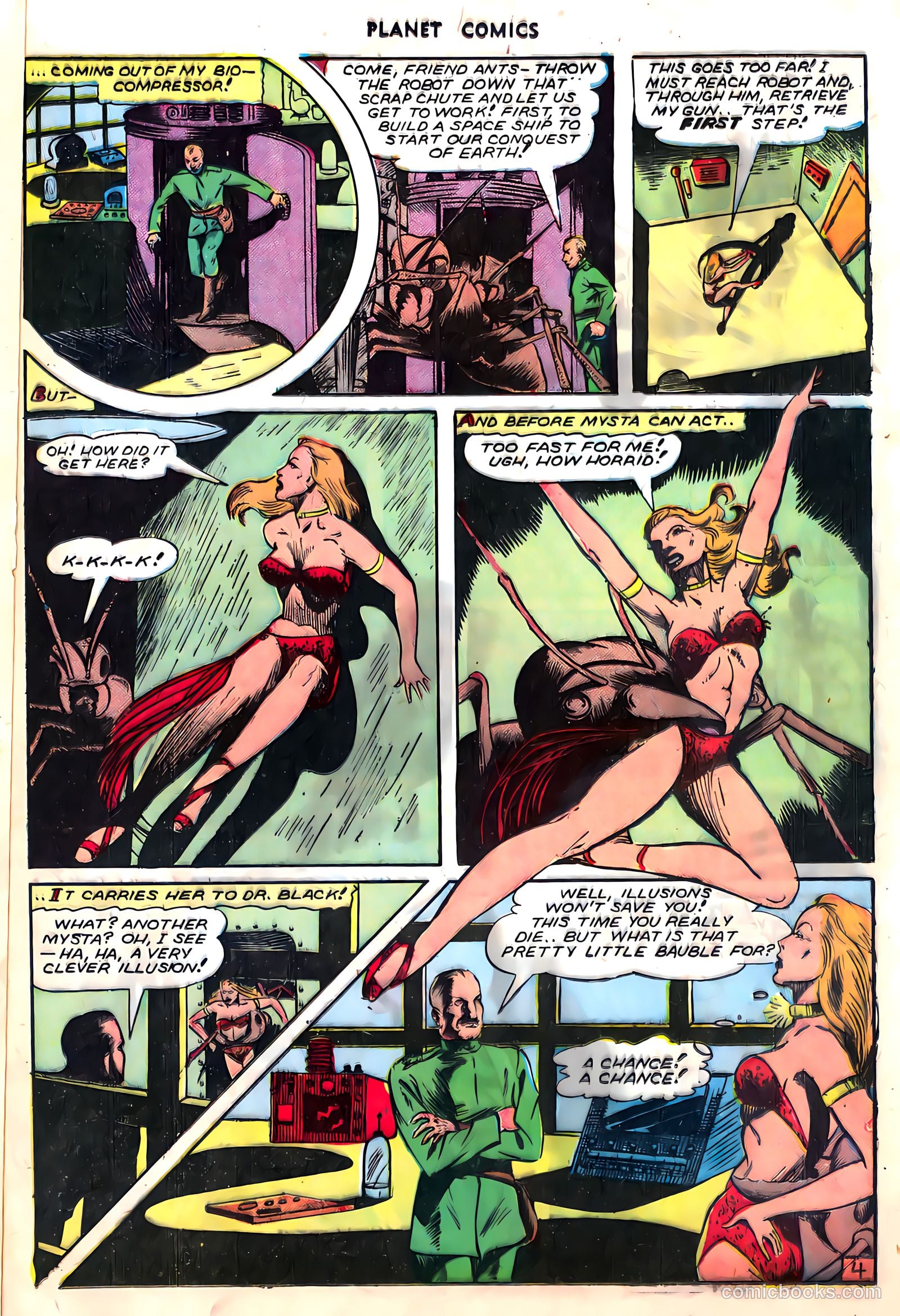 Planet Comics #40 (1946) — page 21 of 36