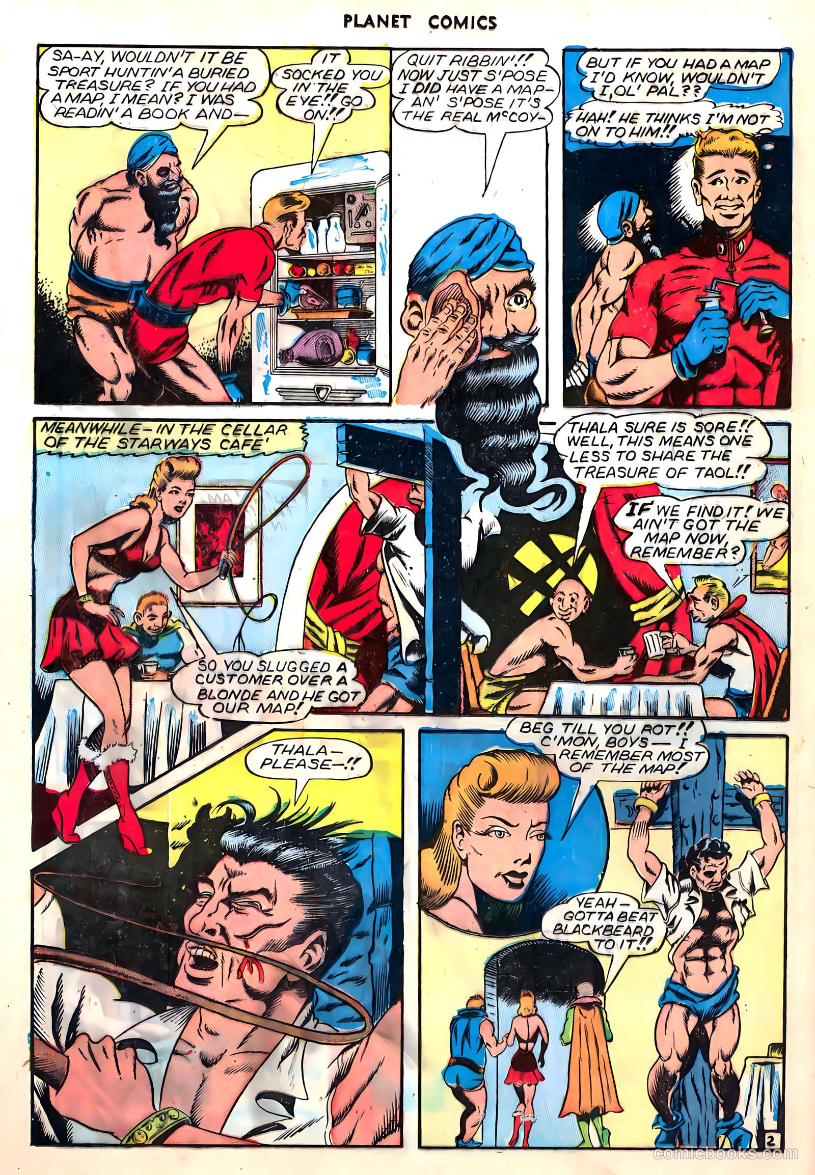 Planet Comics #40 (1946) — page 24 of 36