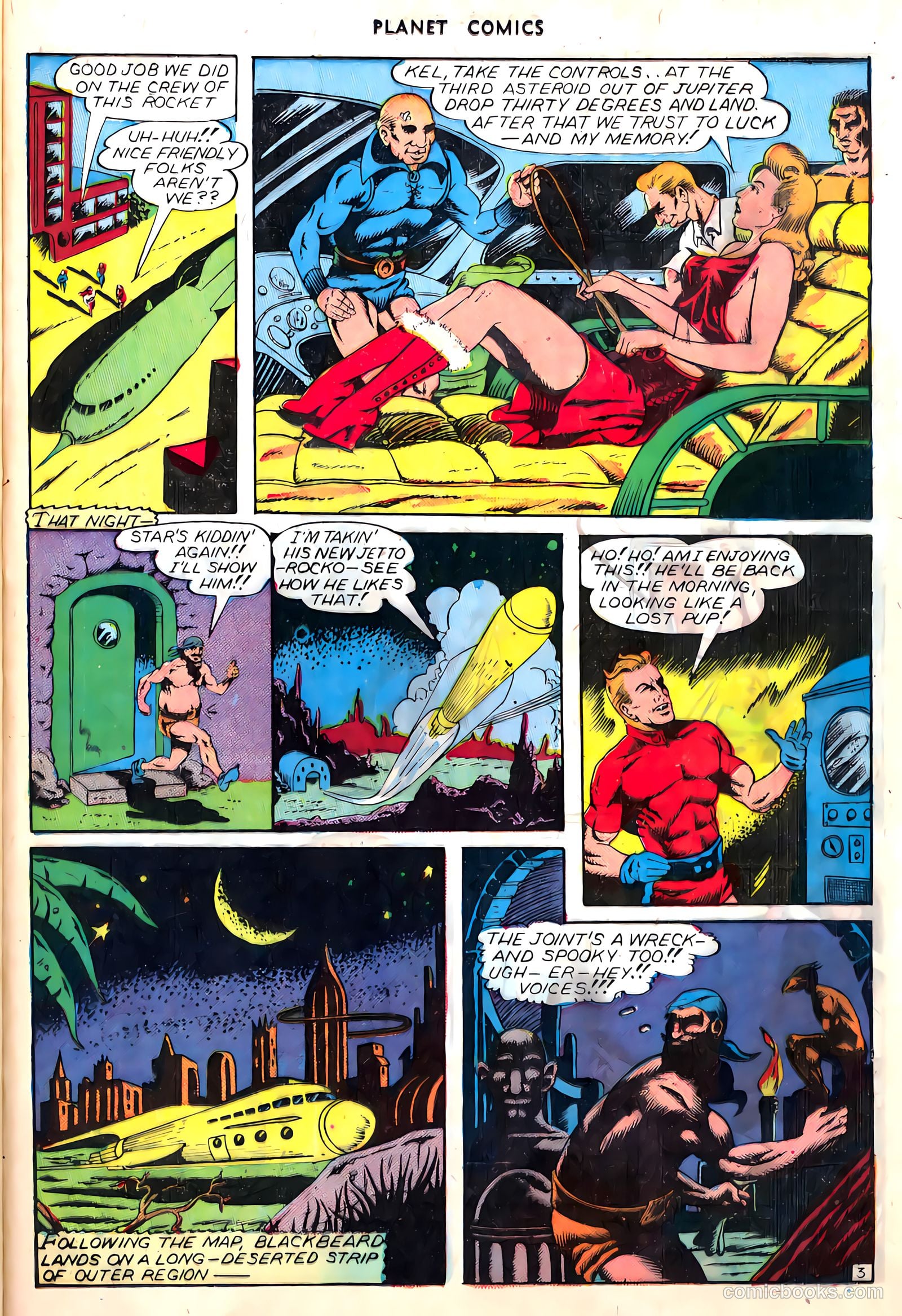 Planet Comics #40 (1946) — page 25 of 36