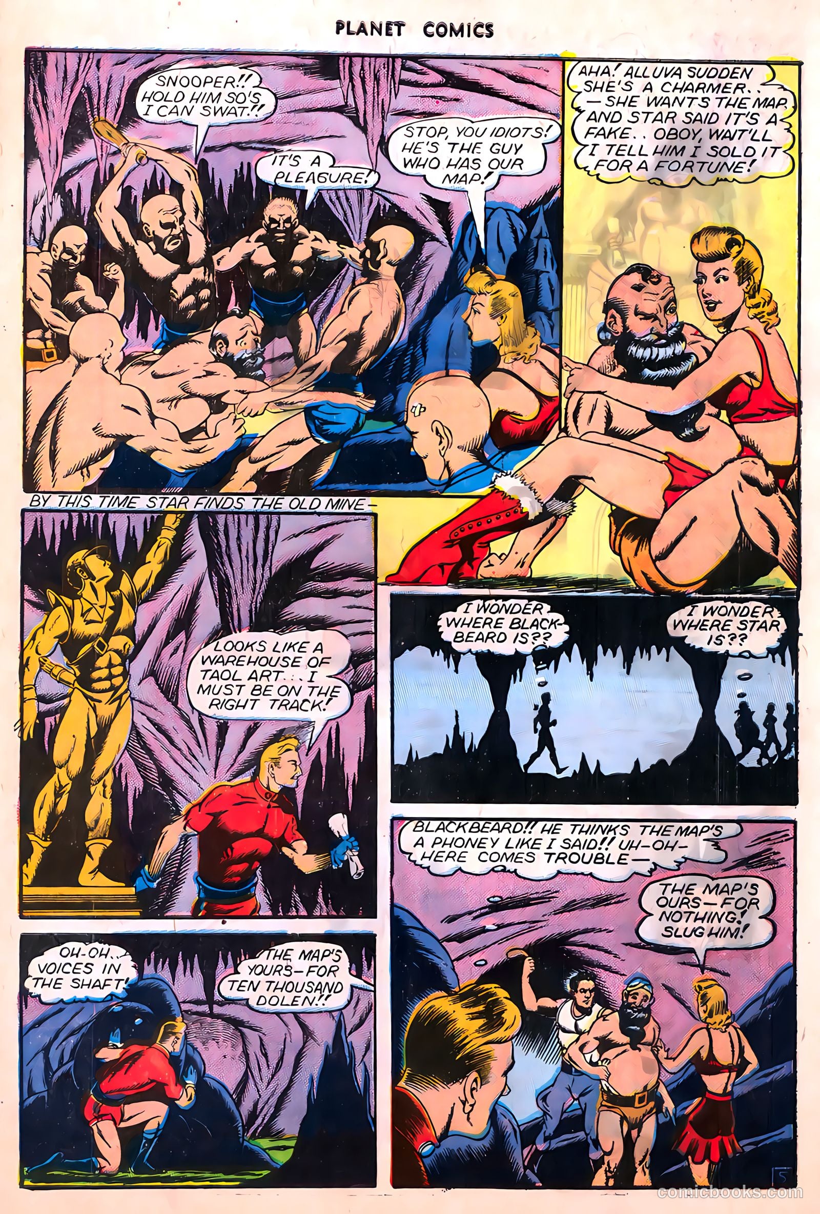 Planet Comics #40 (1946) — page 27 of 36