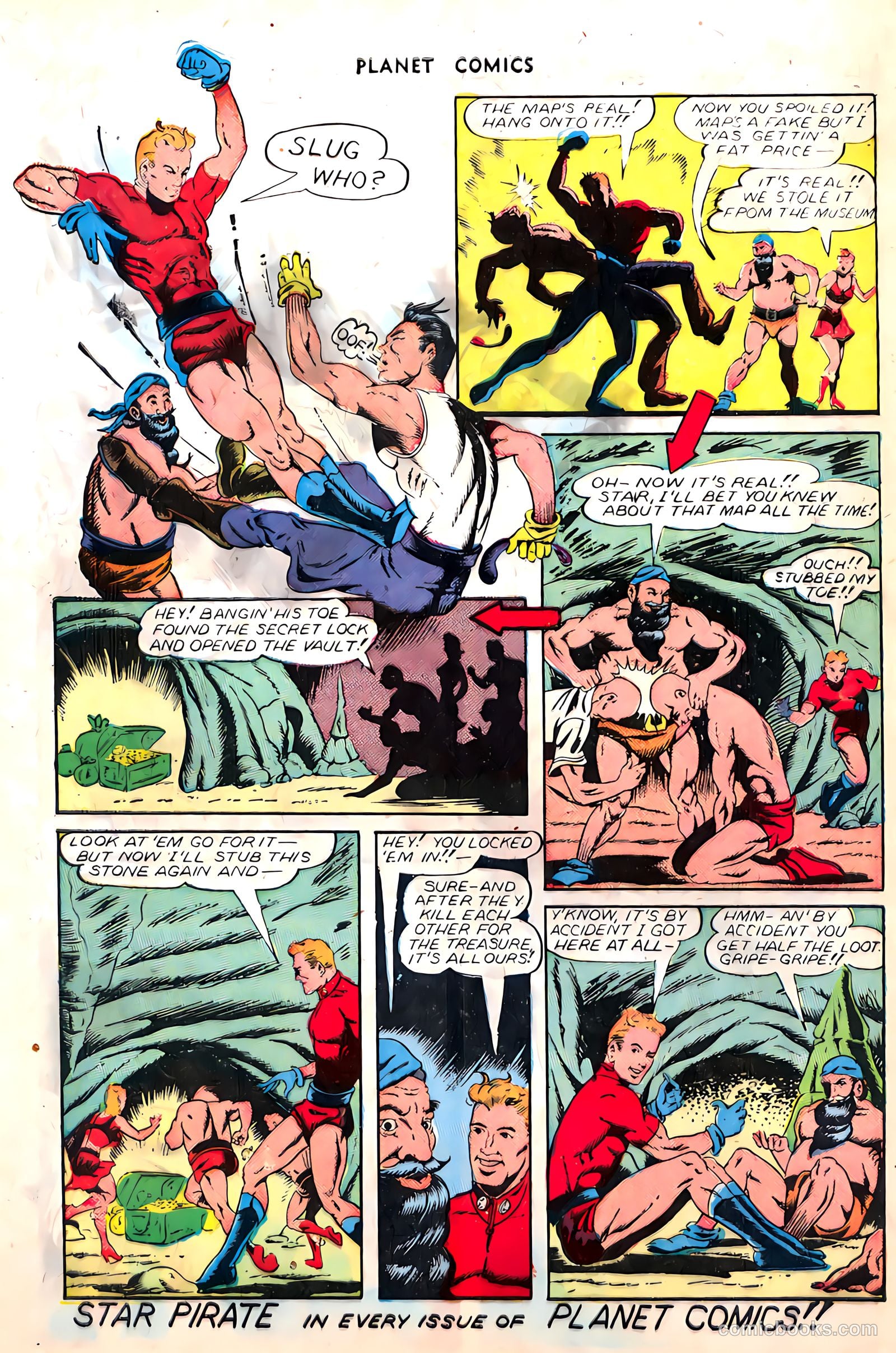 Planet Comics #40 (1946) — page 28 of 36