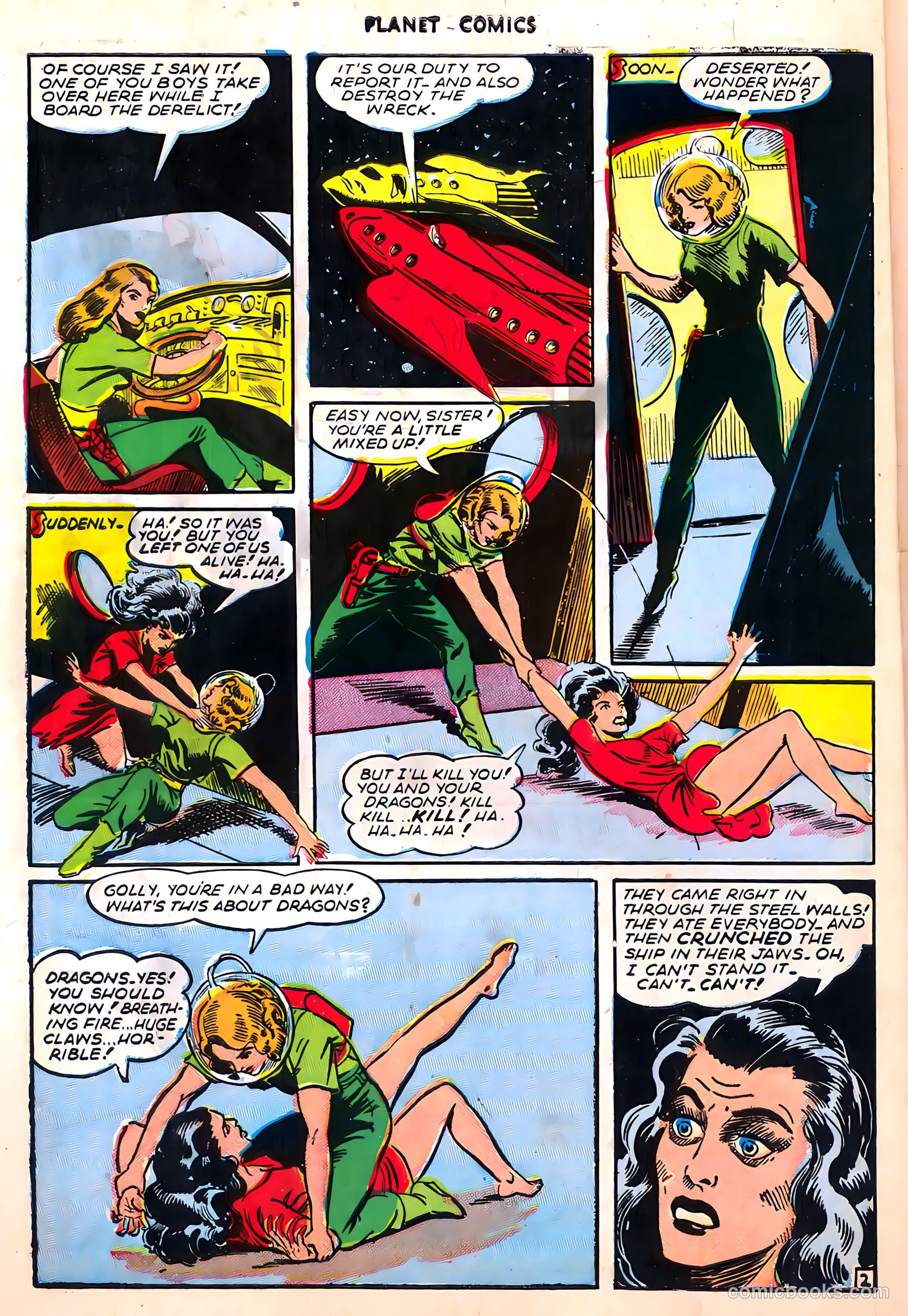 Planet Comics #40 (1946) — page 30 of 36