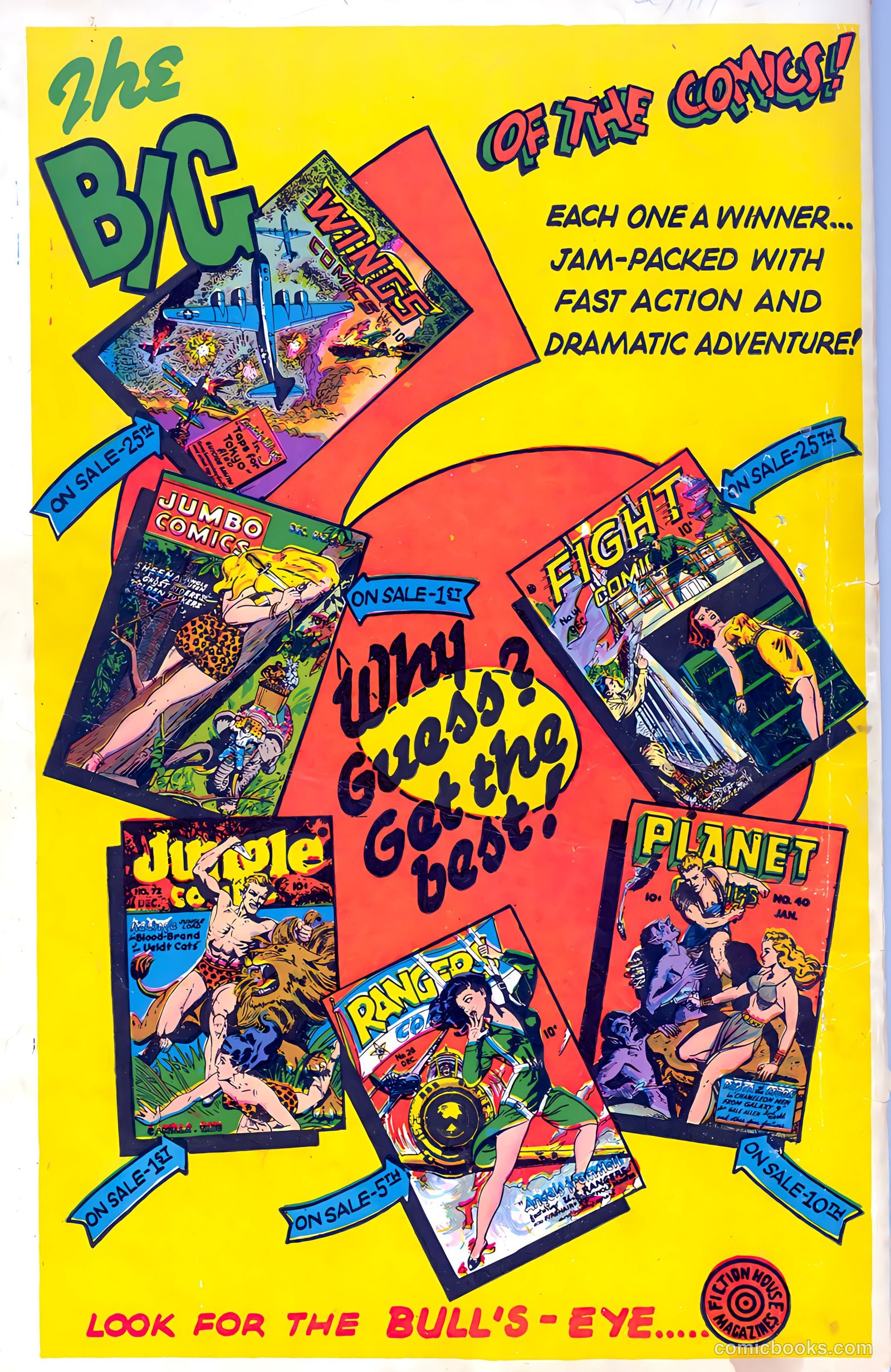 Planet Comics #40 (1946) — page 36 of 36