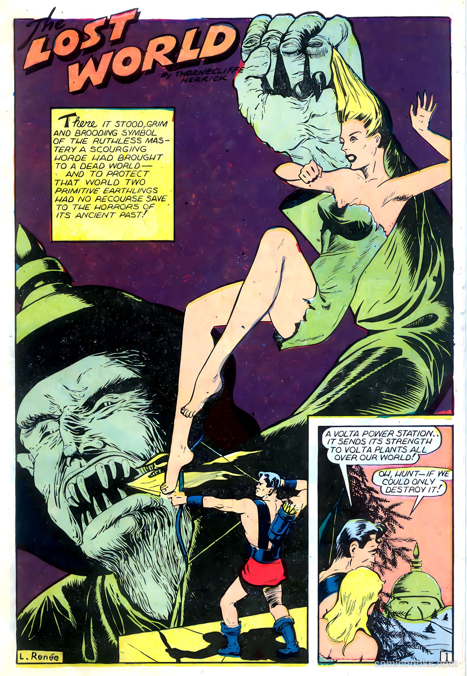 Planet Comics #41 (1946) — page 3 of 52