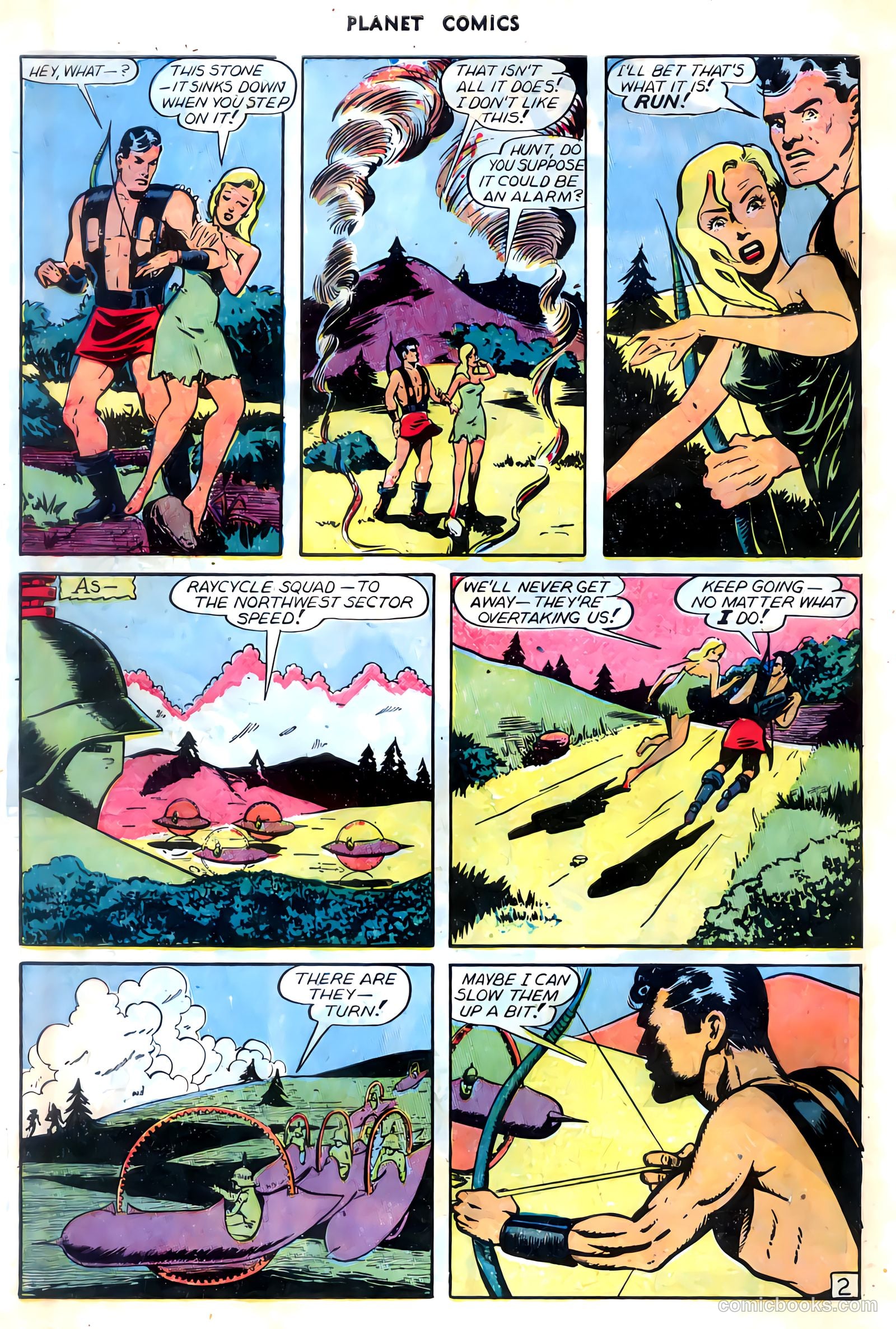 Planet Comics #41 (1946) — page 4 of 52