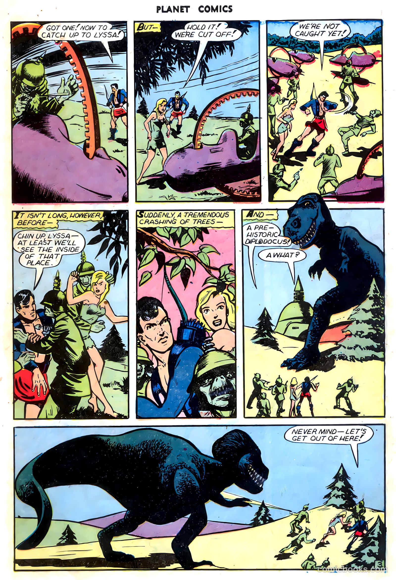 Planet Comics #41 (1946) — page 5 of 52