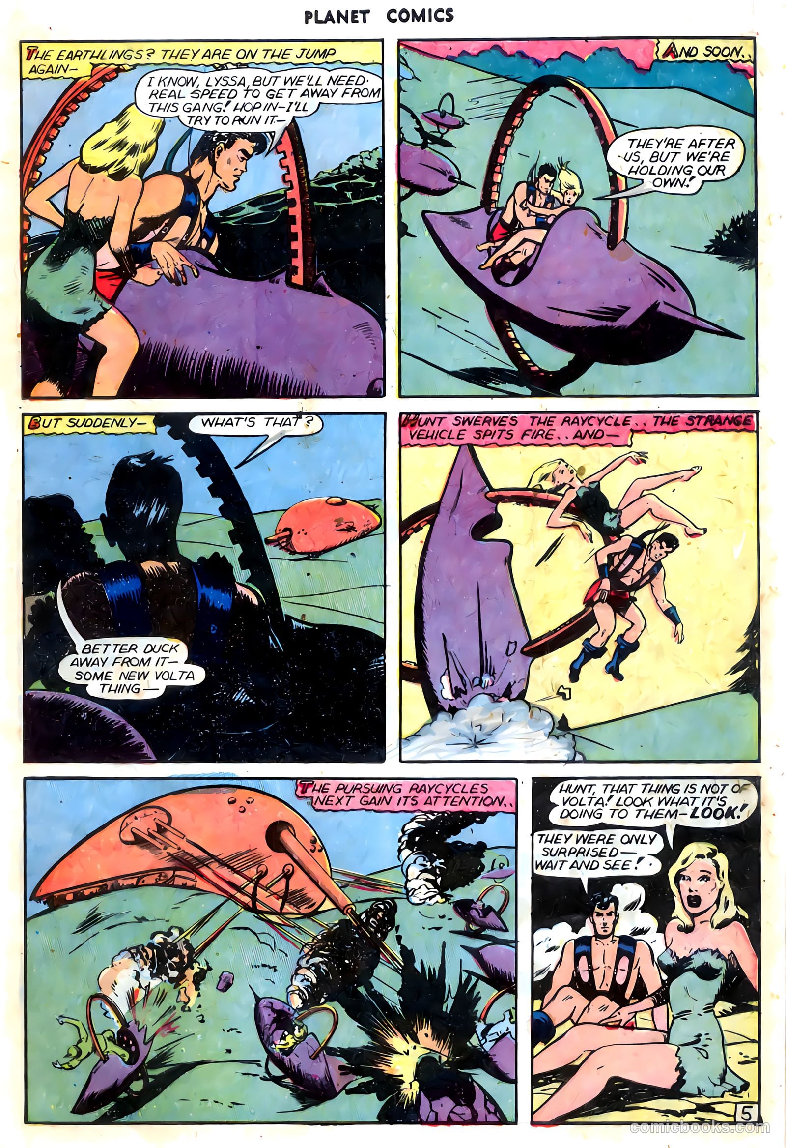 Planet Comics #41 (1946) — page 7 of 52