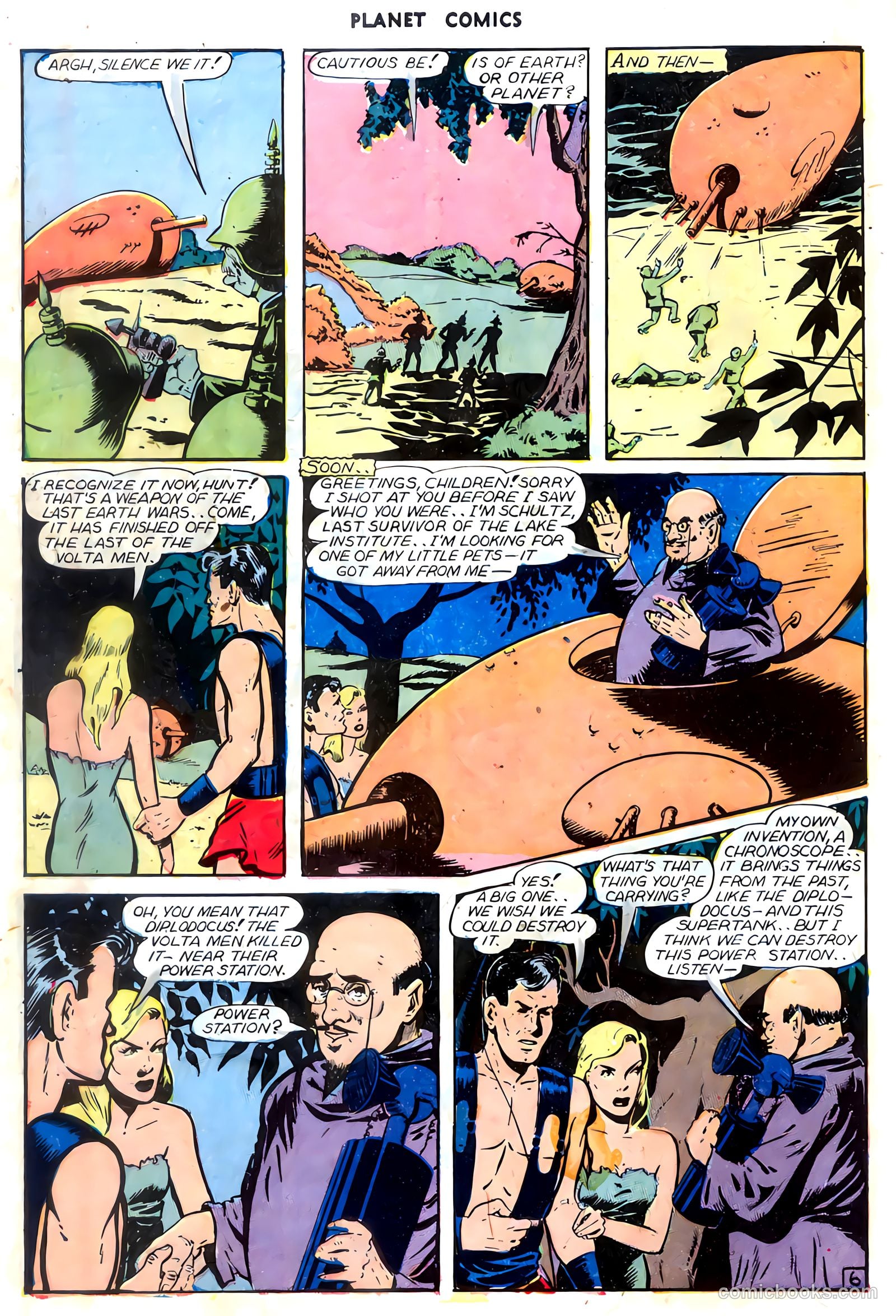 Planet Comics #41 (1946) — page 8 of 52