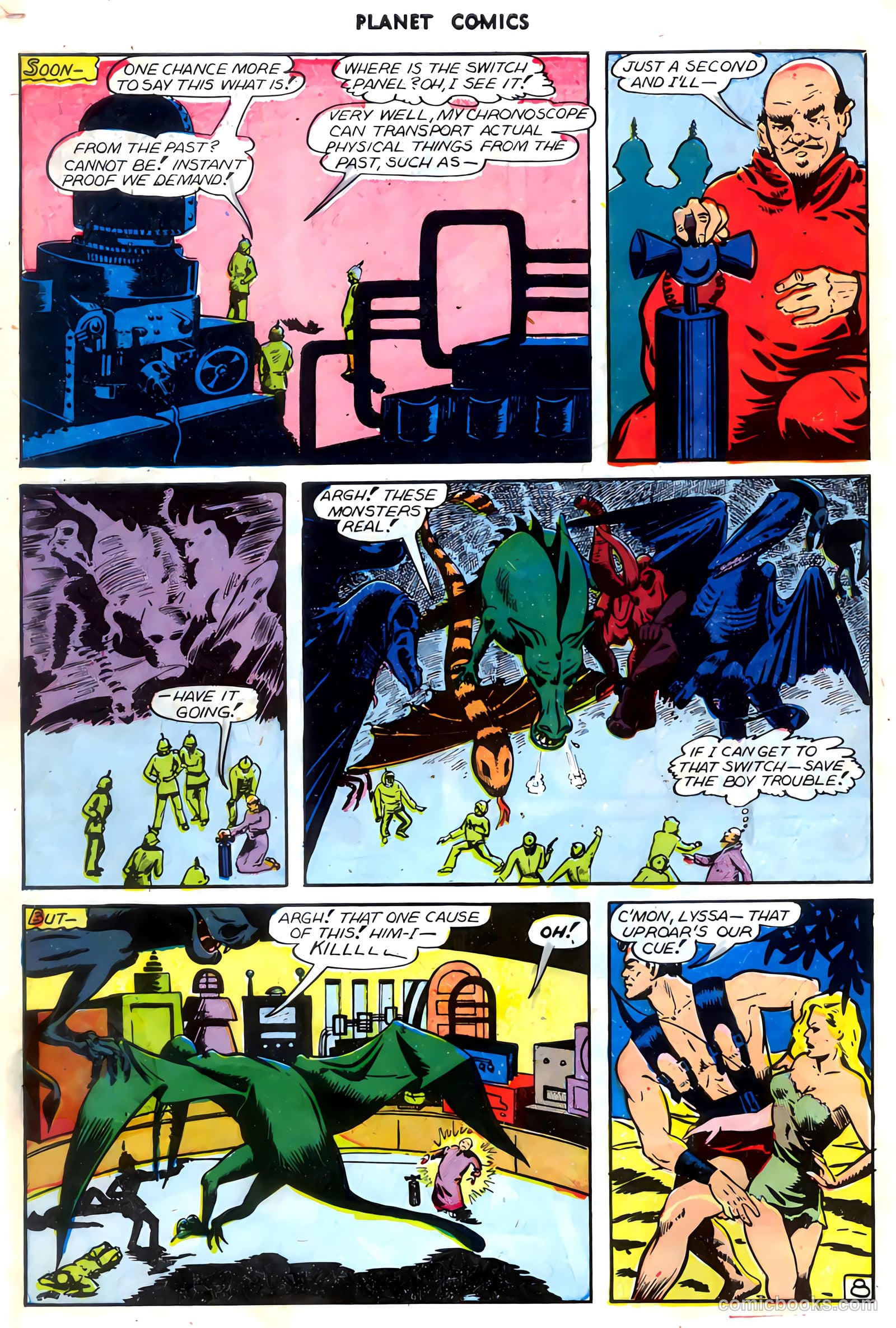 Planet Comics #41 (1946) — page 10 of 52