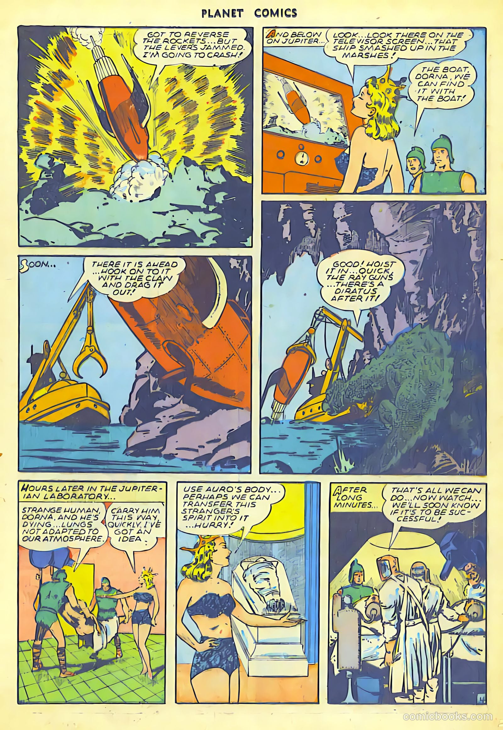 Planet Comics #41 (1946) — page 23 of 52