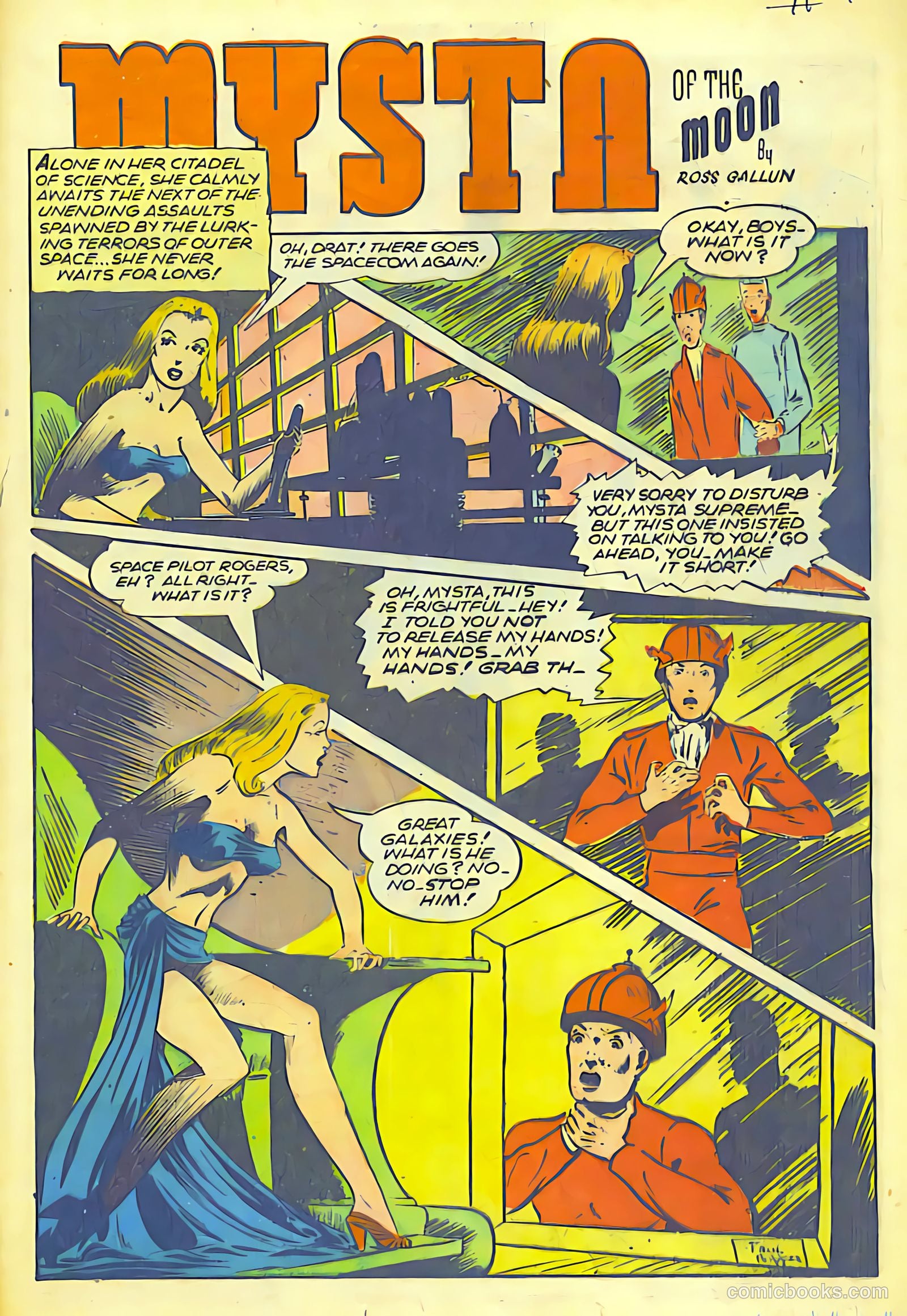 Planet Comics #41 (1946) — page 35 of 52