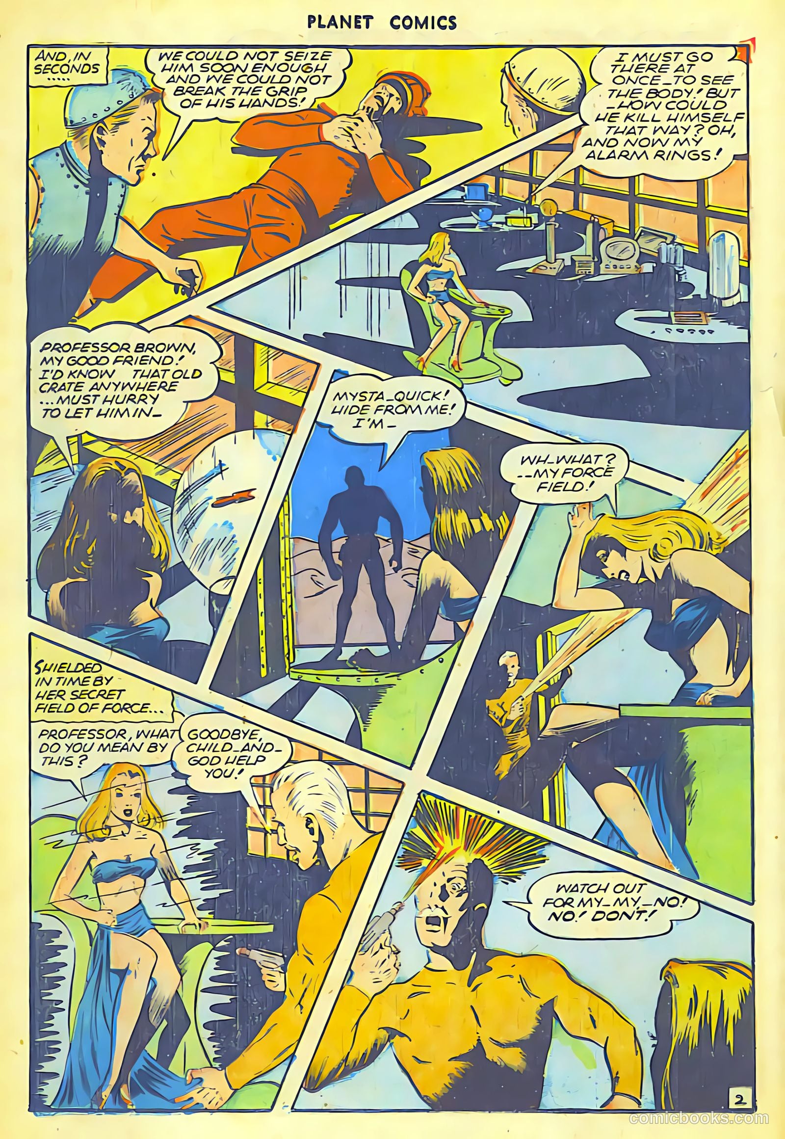 Planet Comics #41 (1946) — page 36 of 52