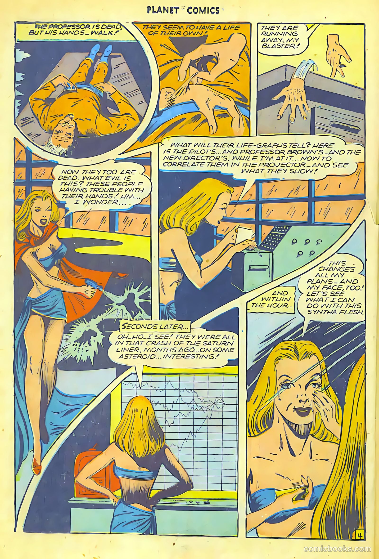 Planet Comics #41 (1946) — page 38 of 52
