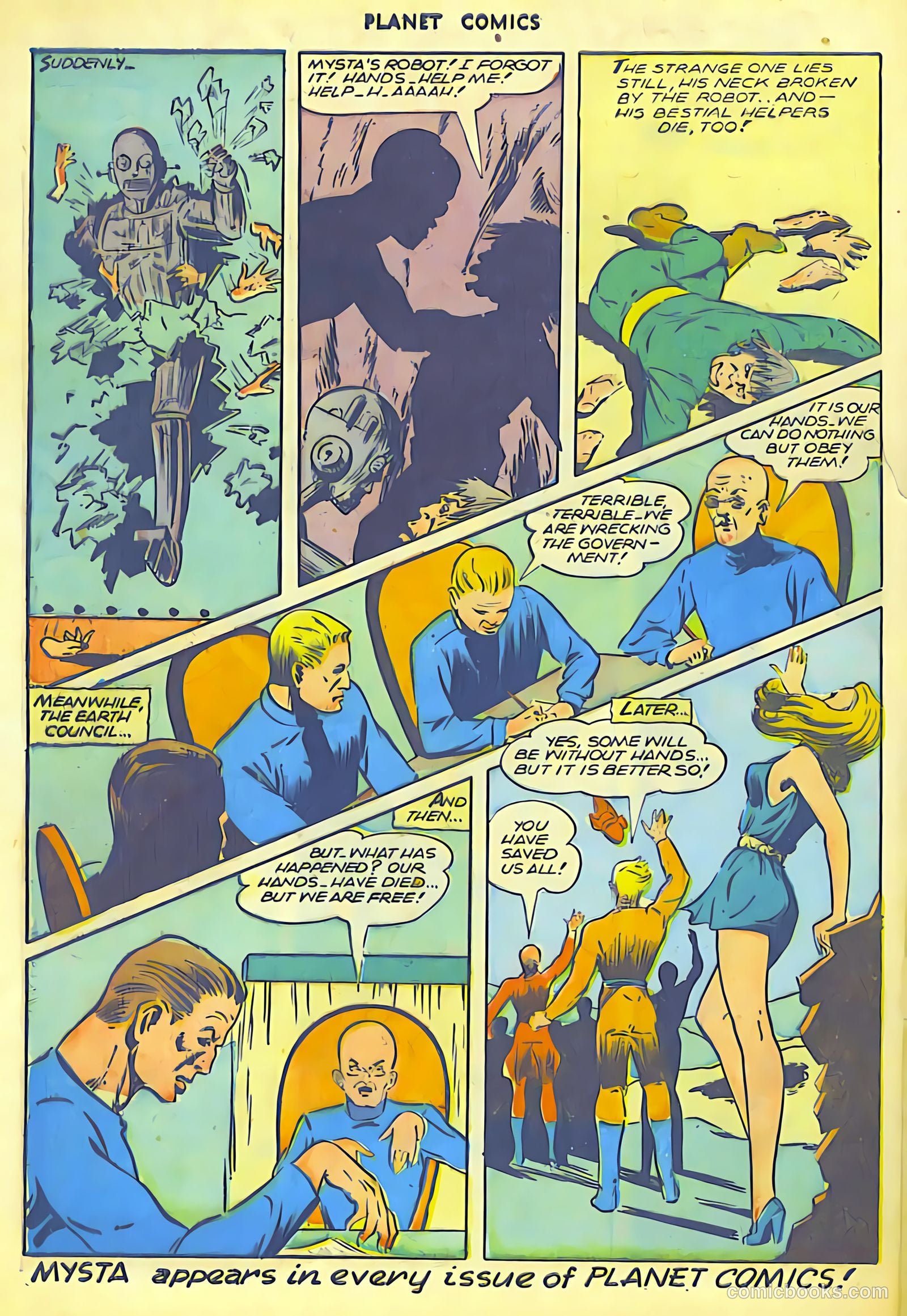 Planet Comics #41 (1946) — page 42 of 52