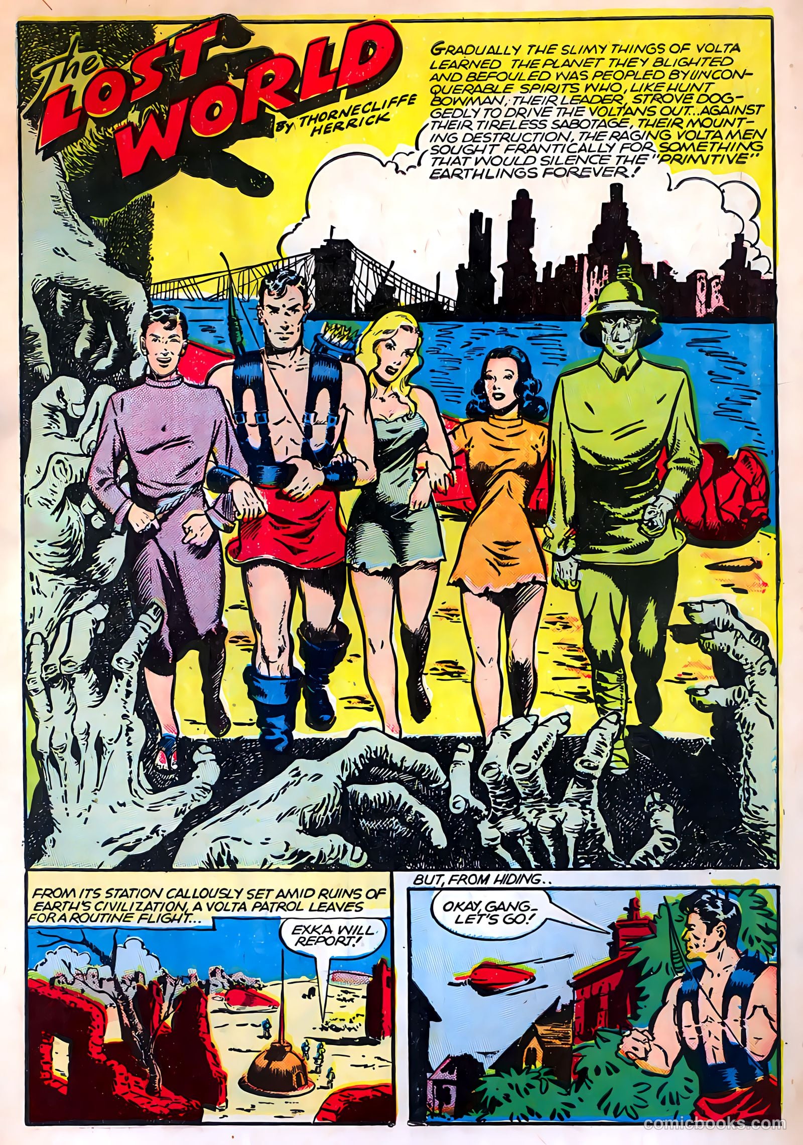 Planet Comics #42 (1946) — page 3 of 52