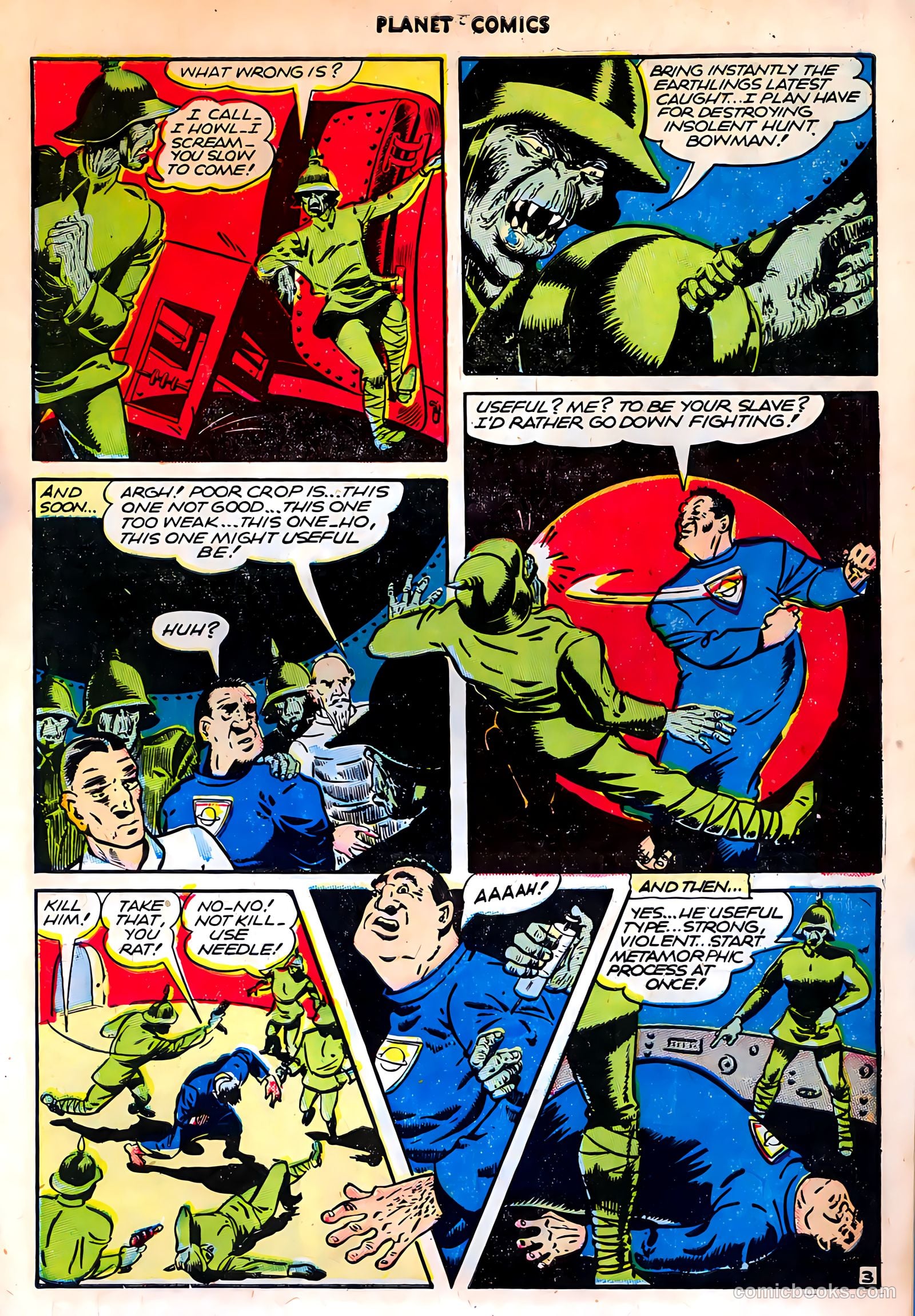 Planet Comics #42 (1946) — page 5 of 52