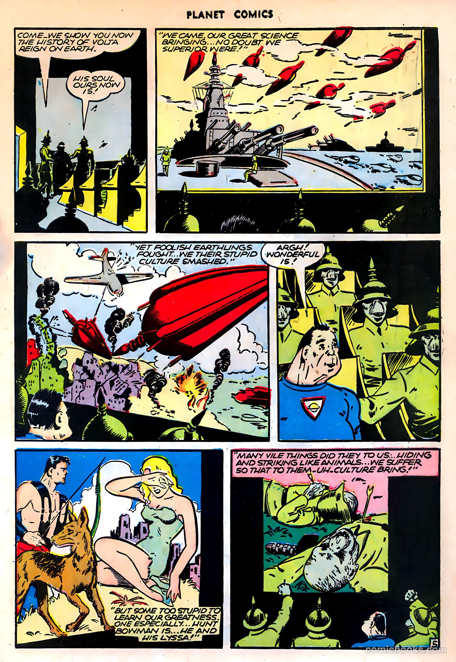 Planet Comics #42 (1946) — page 7 of 52