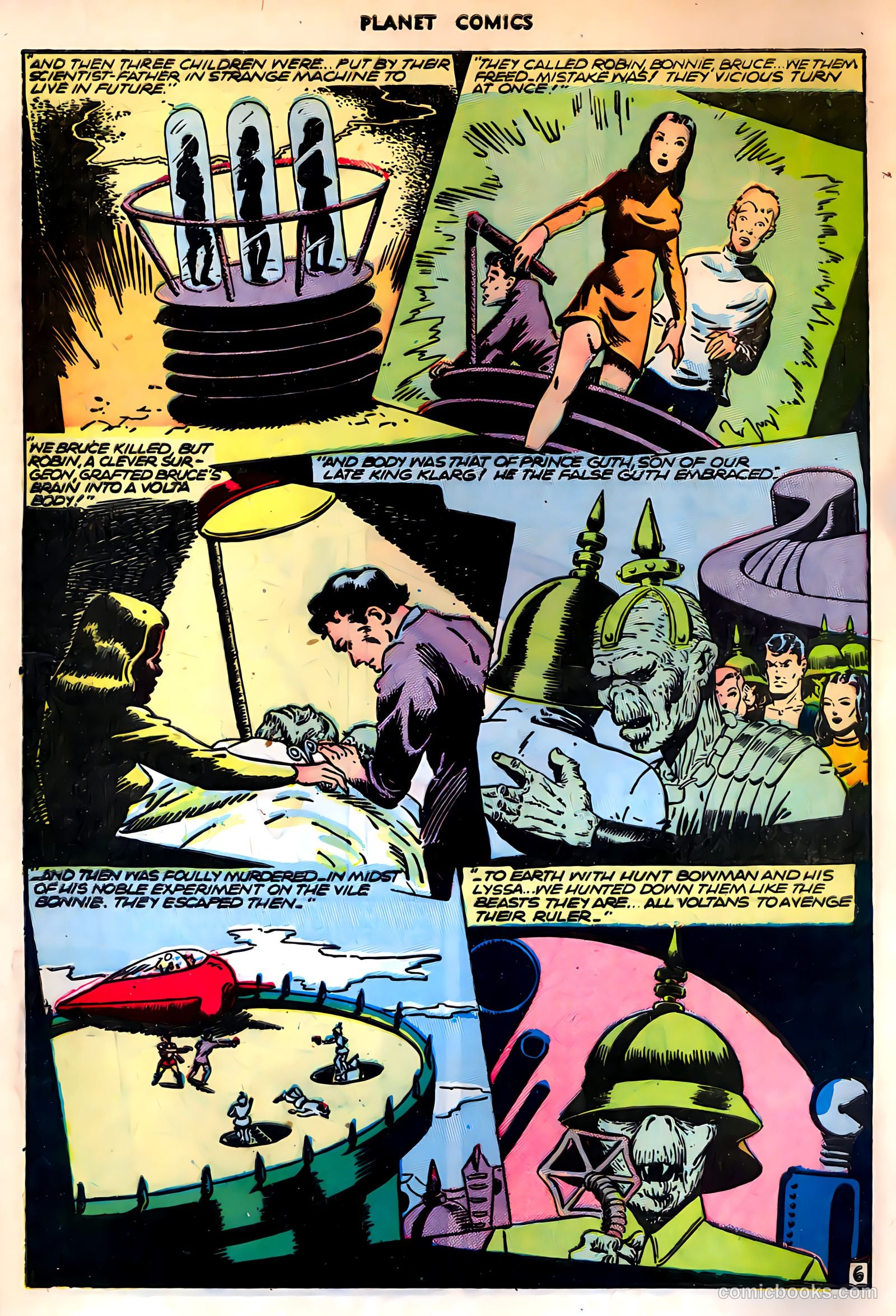 Planet Comics #42 (1946) — page 8 of 52
