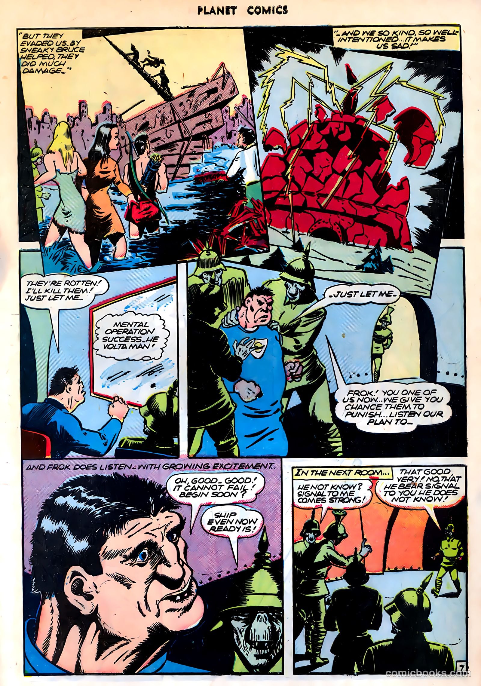 Planet Comics #42 (1946) — page 9 of 52