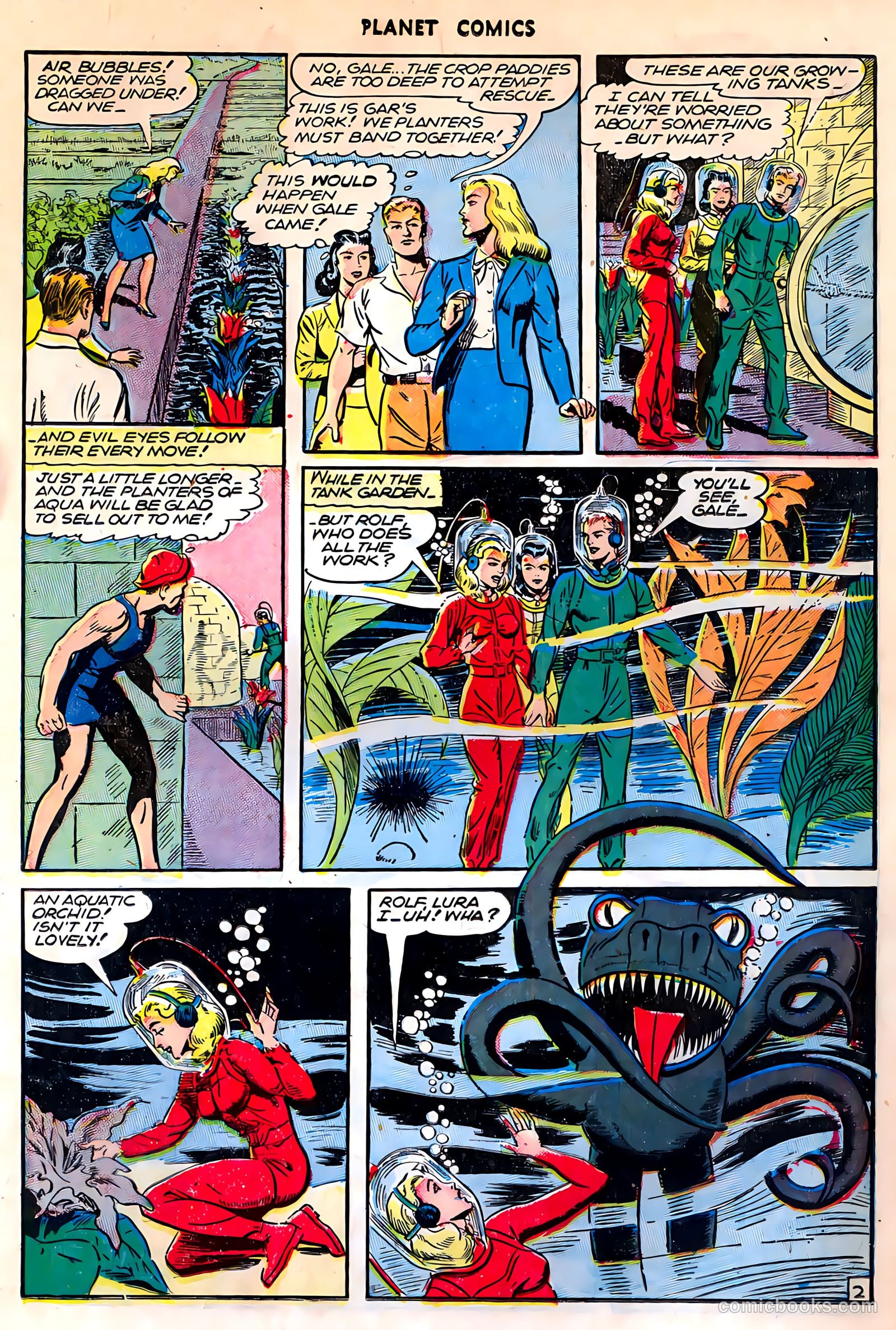 Planet Comics #42 (1946) — page 15 of 52