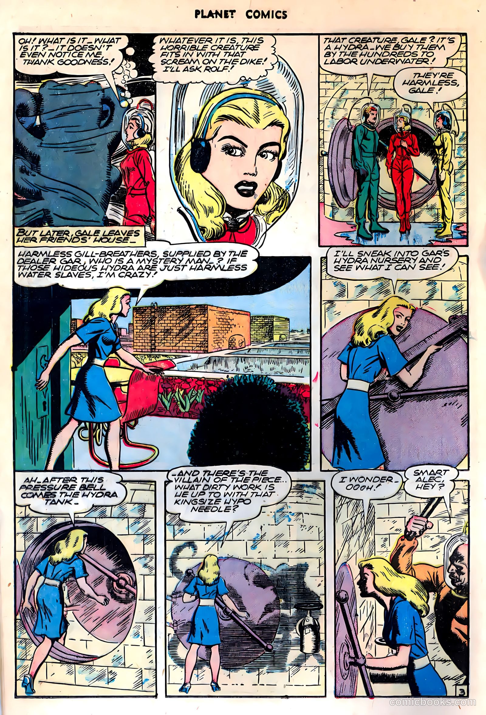Planet Comics #42 (1946) — page 16 of 52
