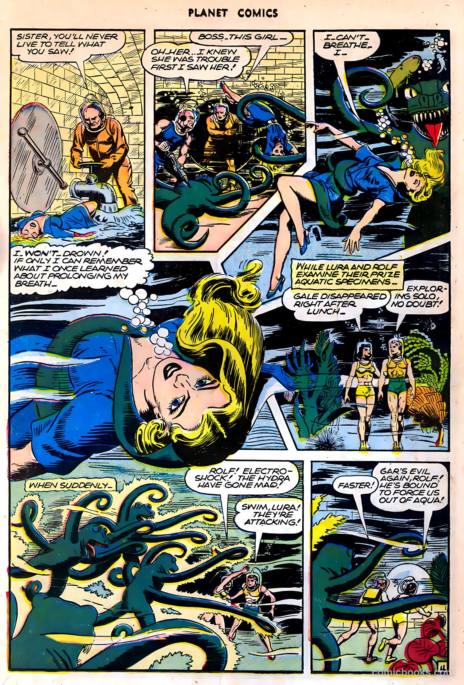 Planet Comics #42 (1946) — page 17 of 52