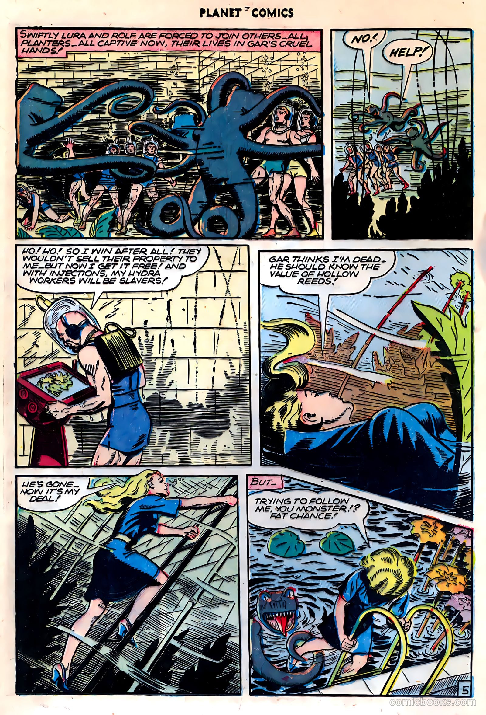 Planet Comics #42 (1946) — page 18 of 52