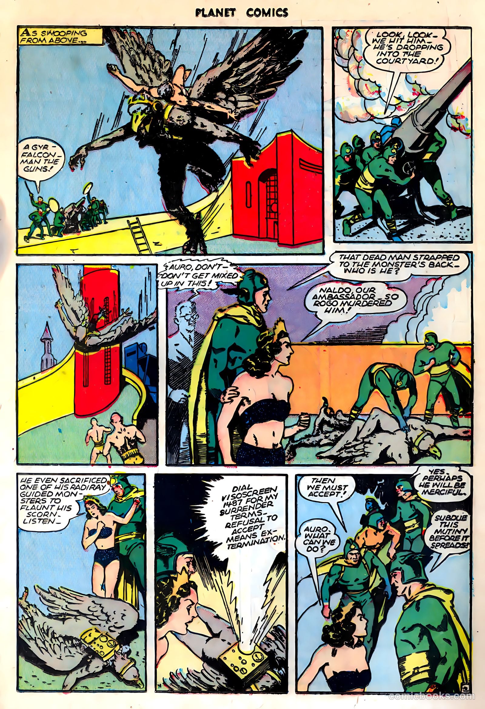 Planet Comics #42 (1946) — page 21 of 52