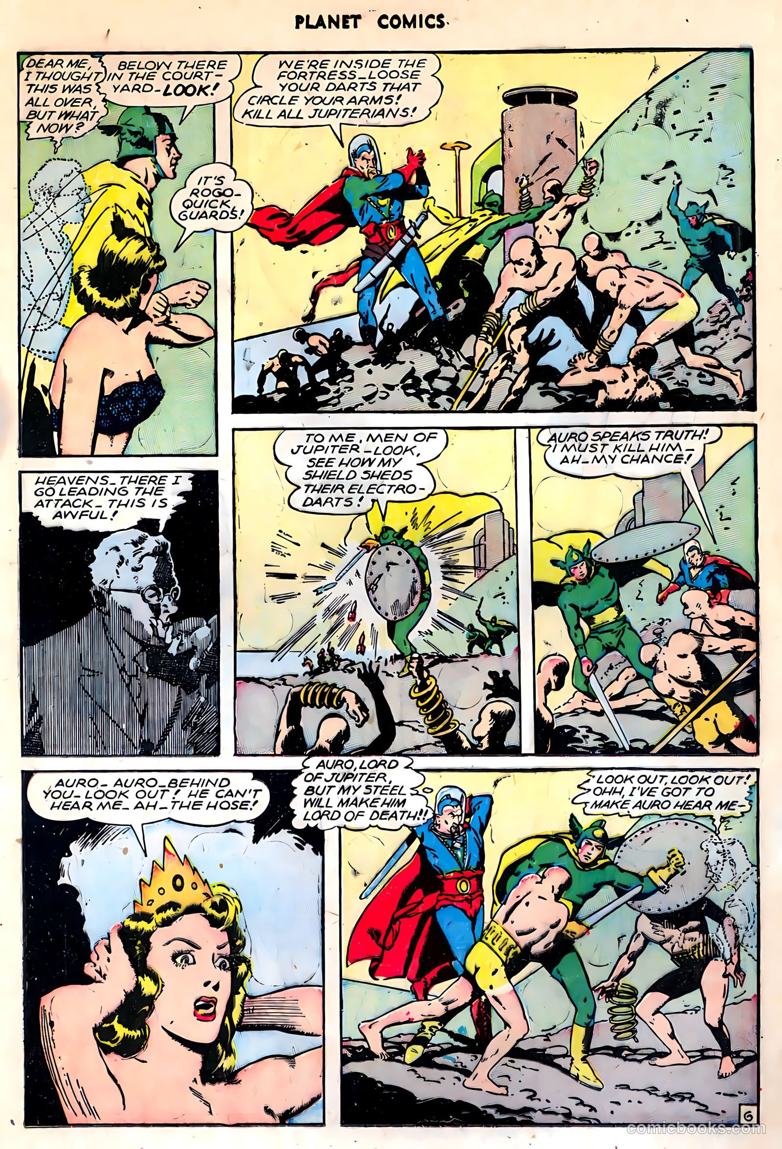 Planet Comics #42 (1946) — page 25 of 52
