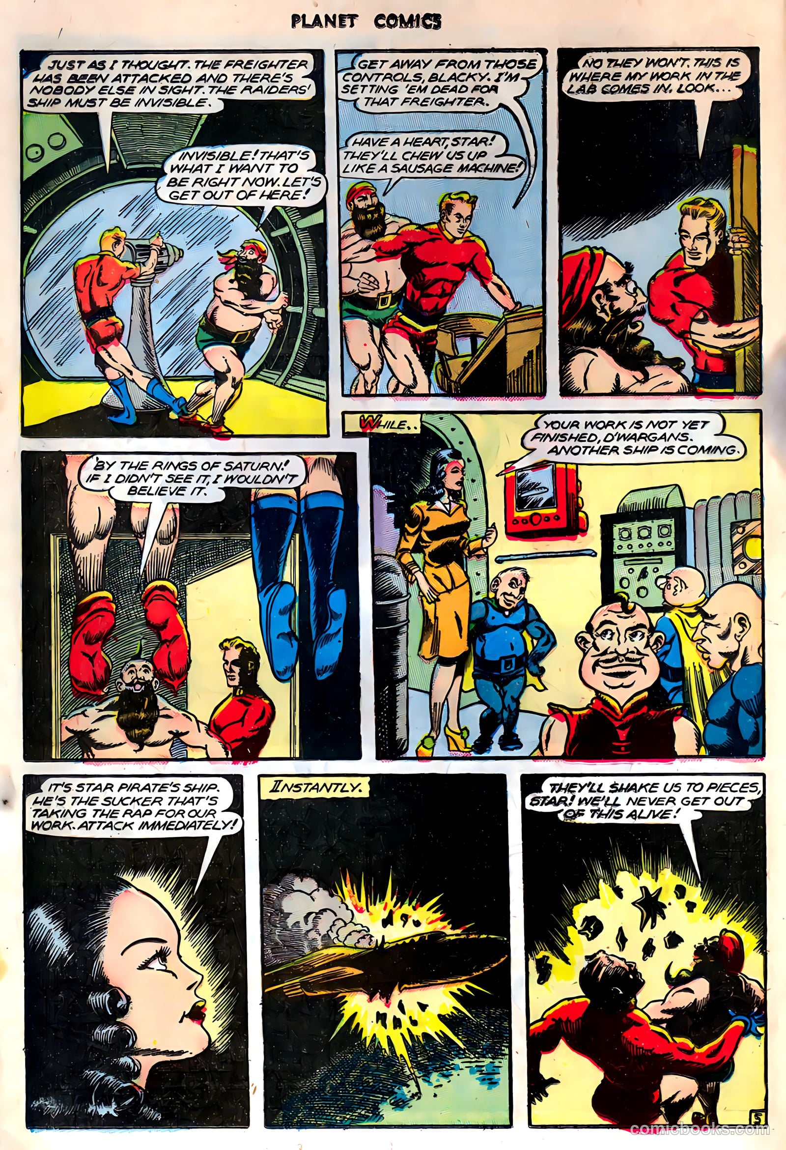 Planet Comics #42 (1946) — page 32 of 52