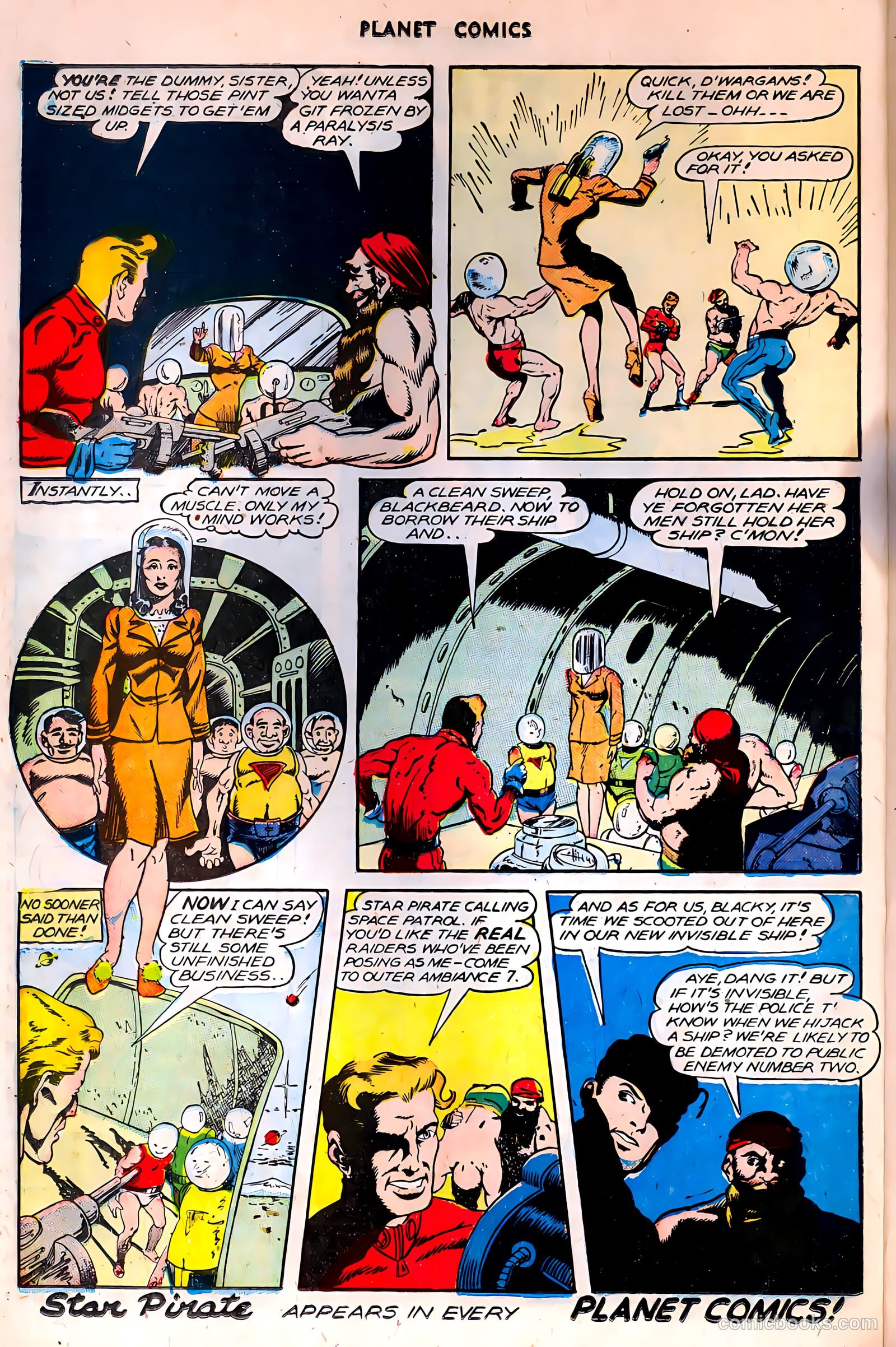 Planet Comics #42 (1946) — page 34 of 52