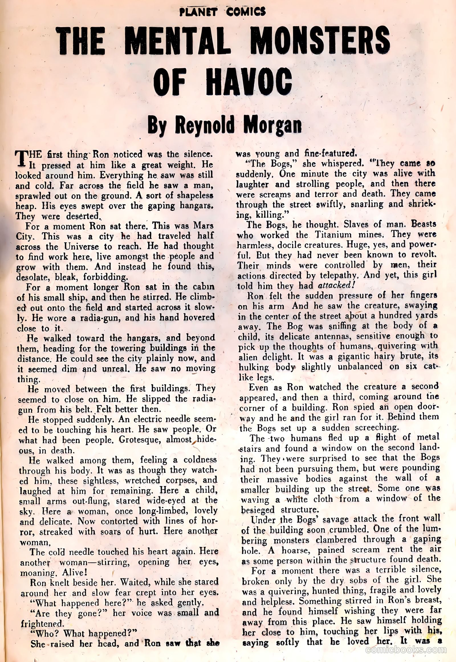 Planet Comics #42 (1946) — page 35 of 52