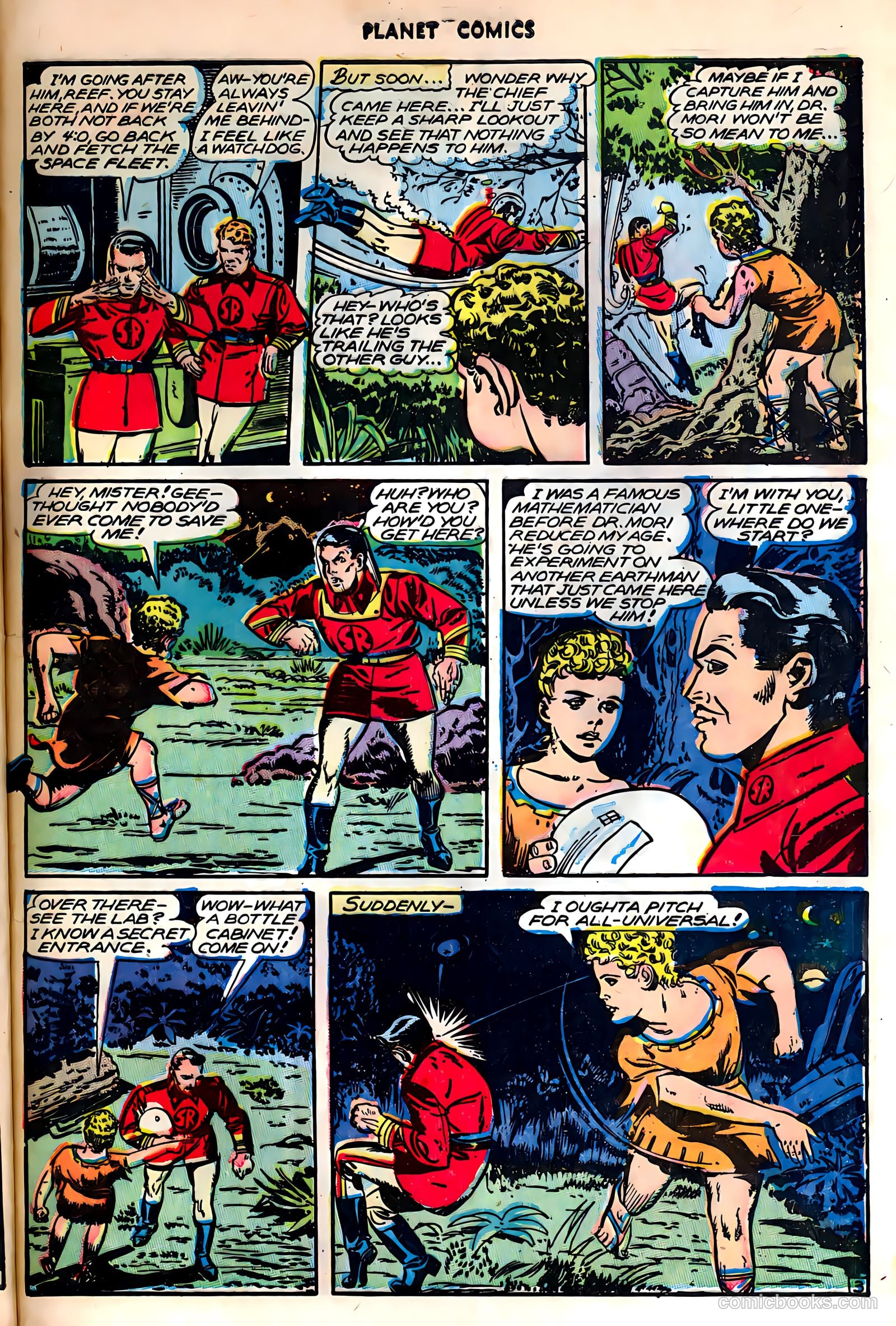 Planet Comics #42 (1946) — page 47 of 52