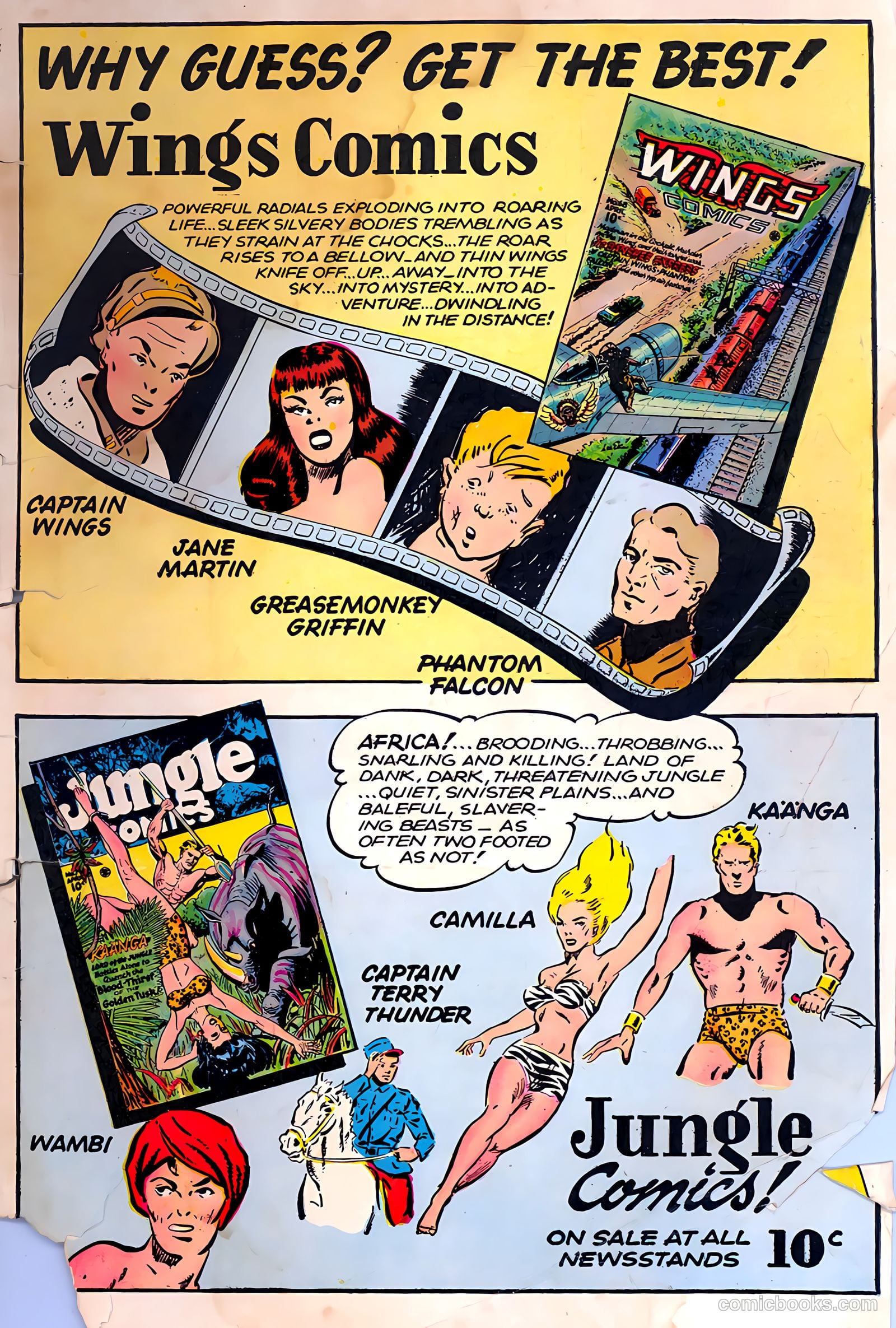 Planet Comics #42 (1946) — page 51 of 52