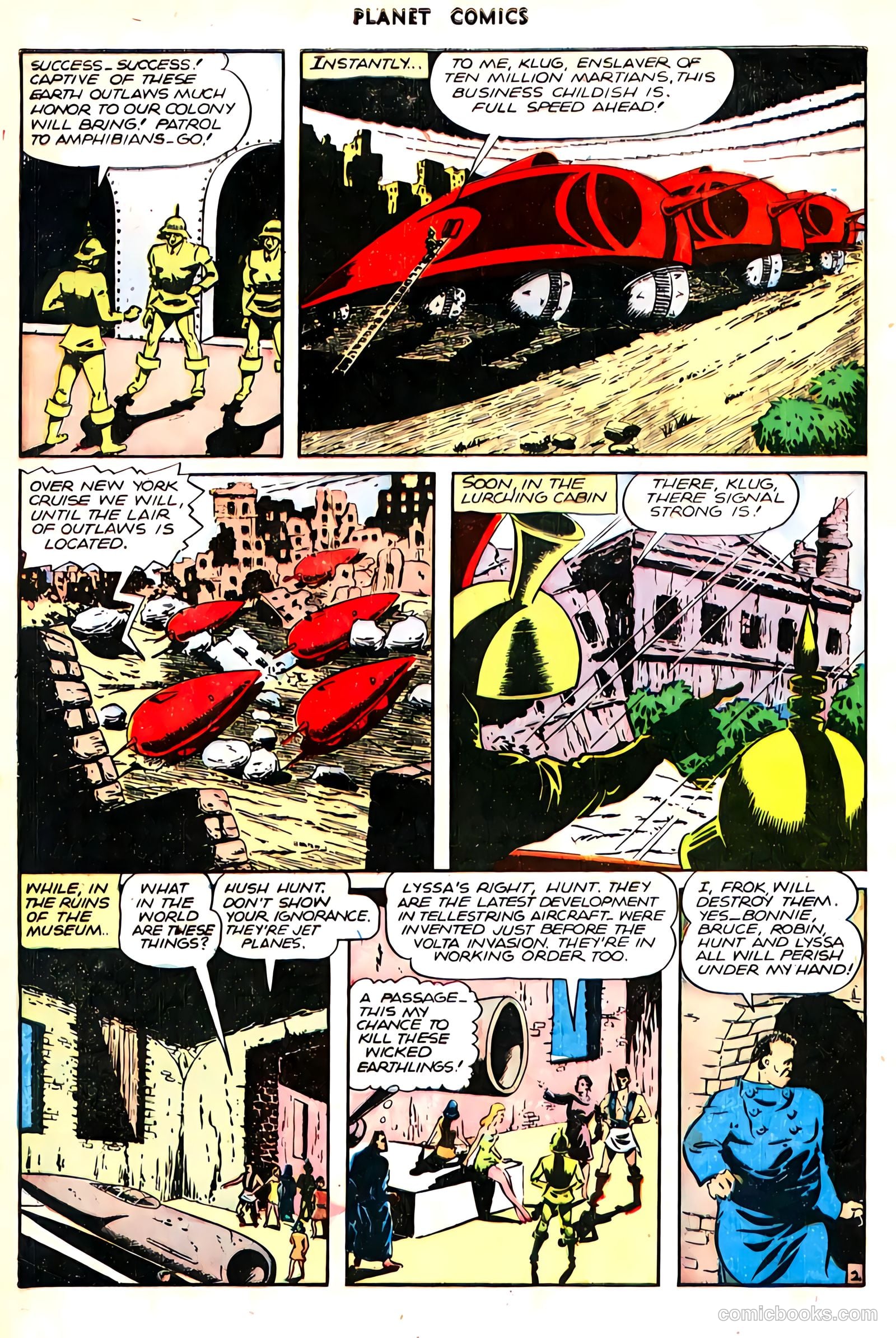 Planet Comics #43 (1946) — page 4 of 52