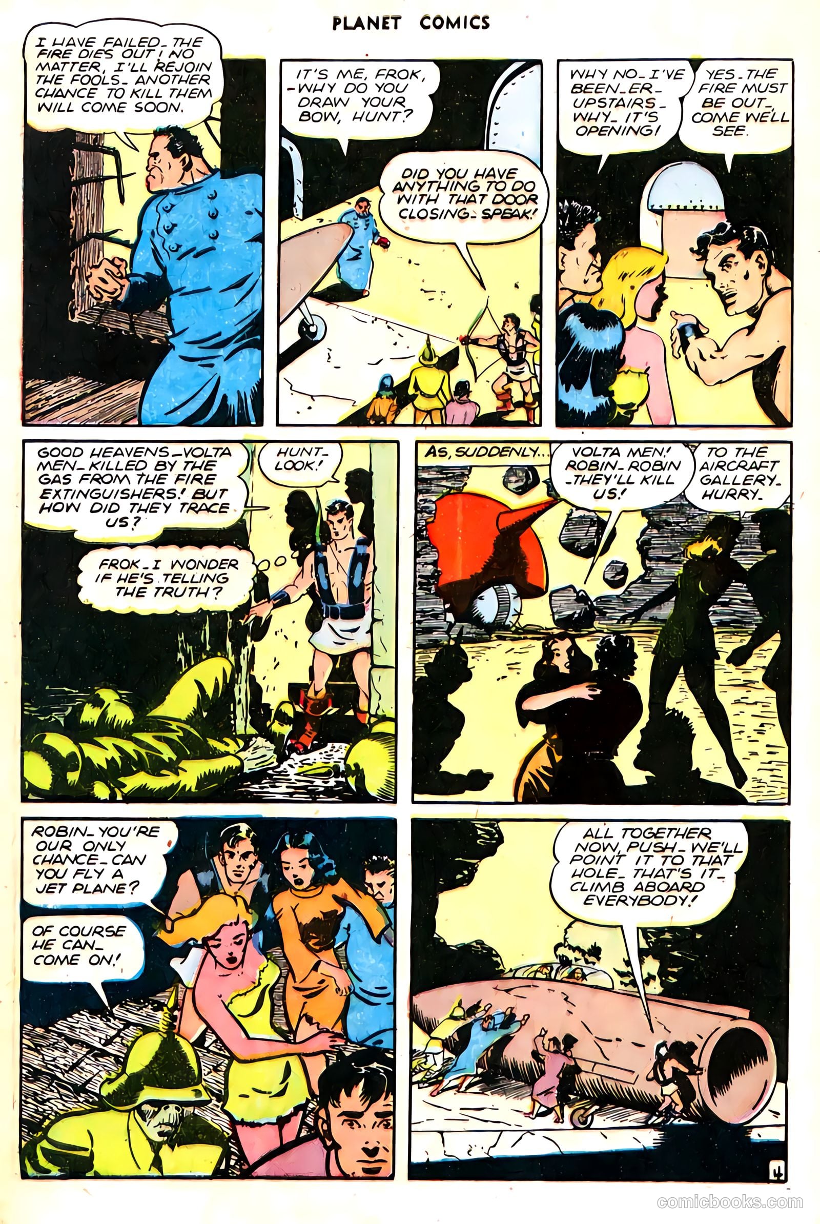 Planet Comics #43 (1946) — page 6 of 52
