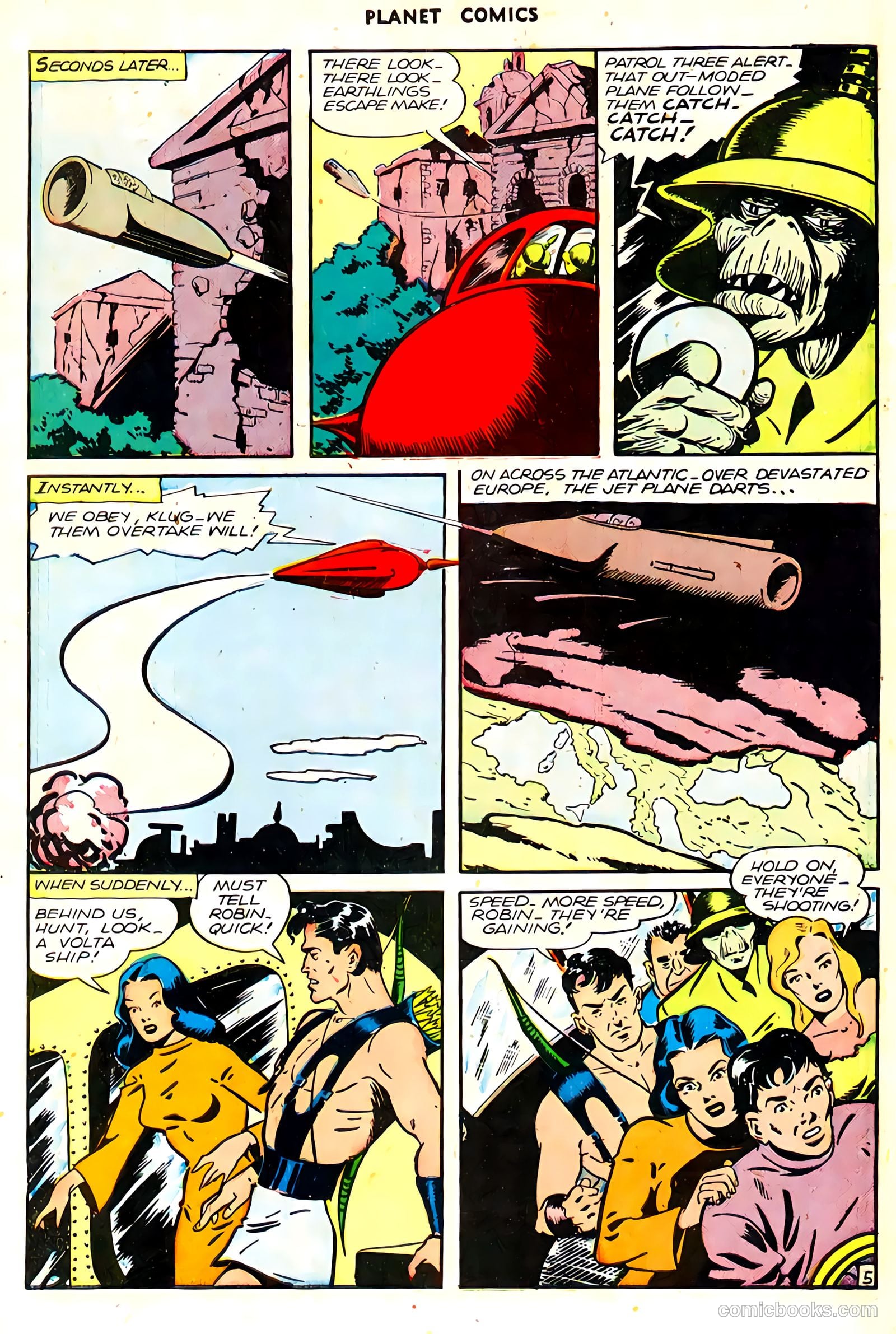Planet Comics #43 (1946) — page 7 of 52
