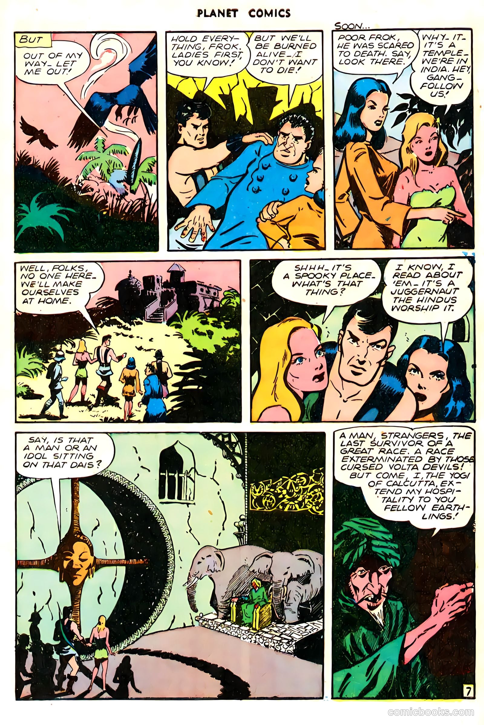 Planet Comics #43 (1946) — page 9 of 52