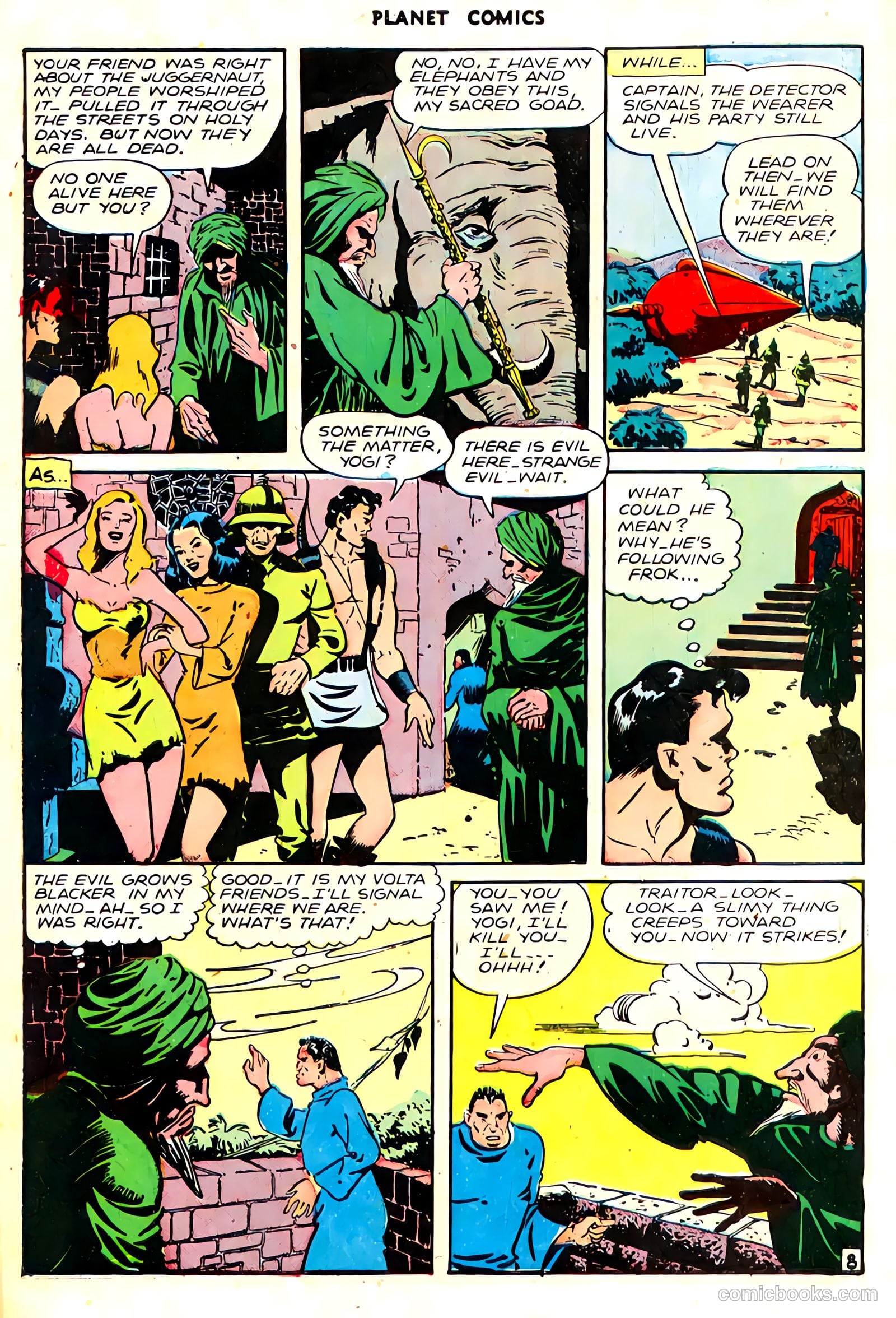 Planet Comics #43 (1946) — page 10 of 52