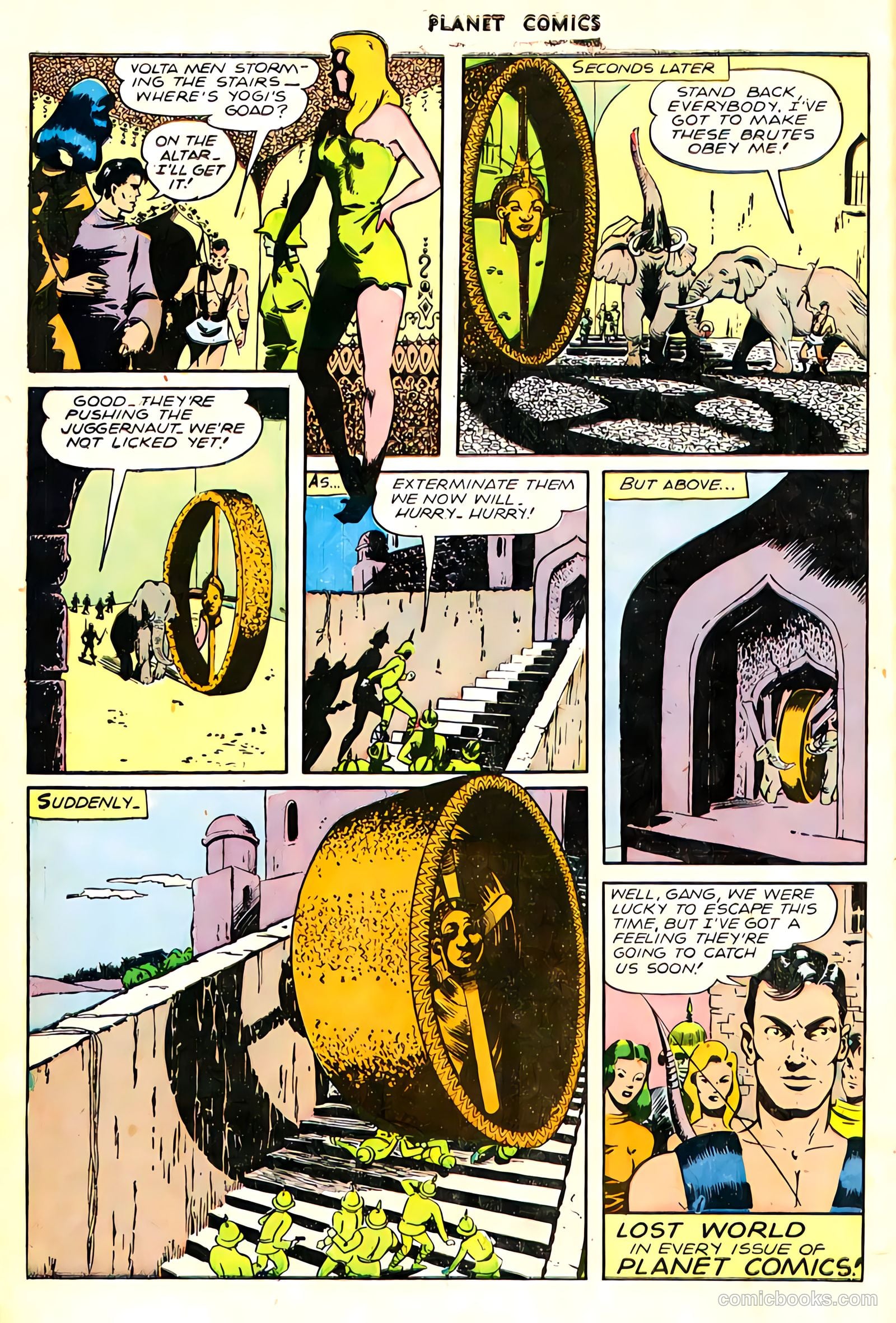 Planet Comics #43 (1946) — page 12 of 52