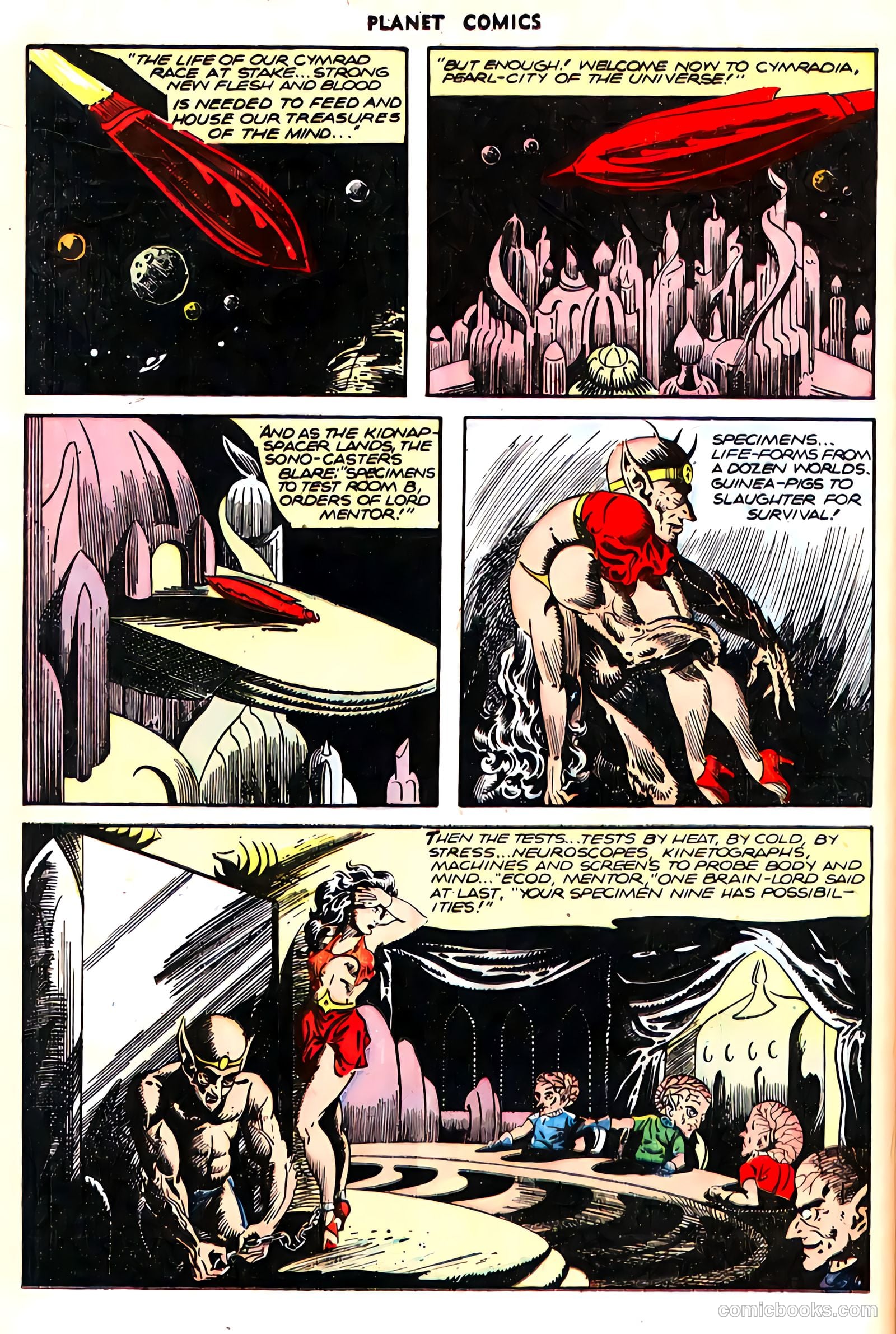 Planet Comics #43 (1946) — page 16 of 52