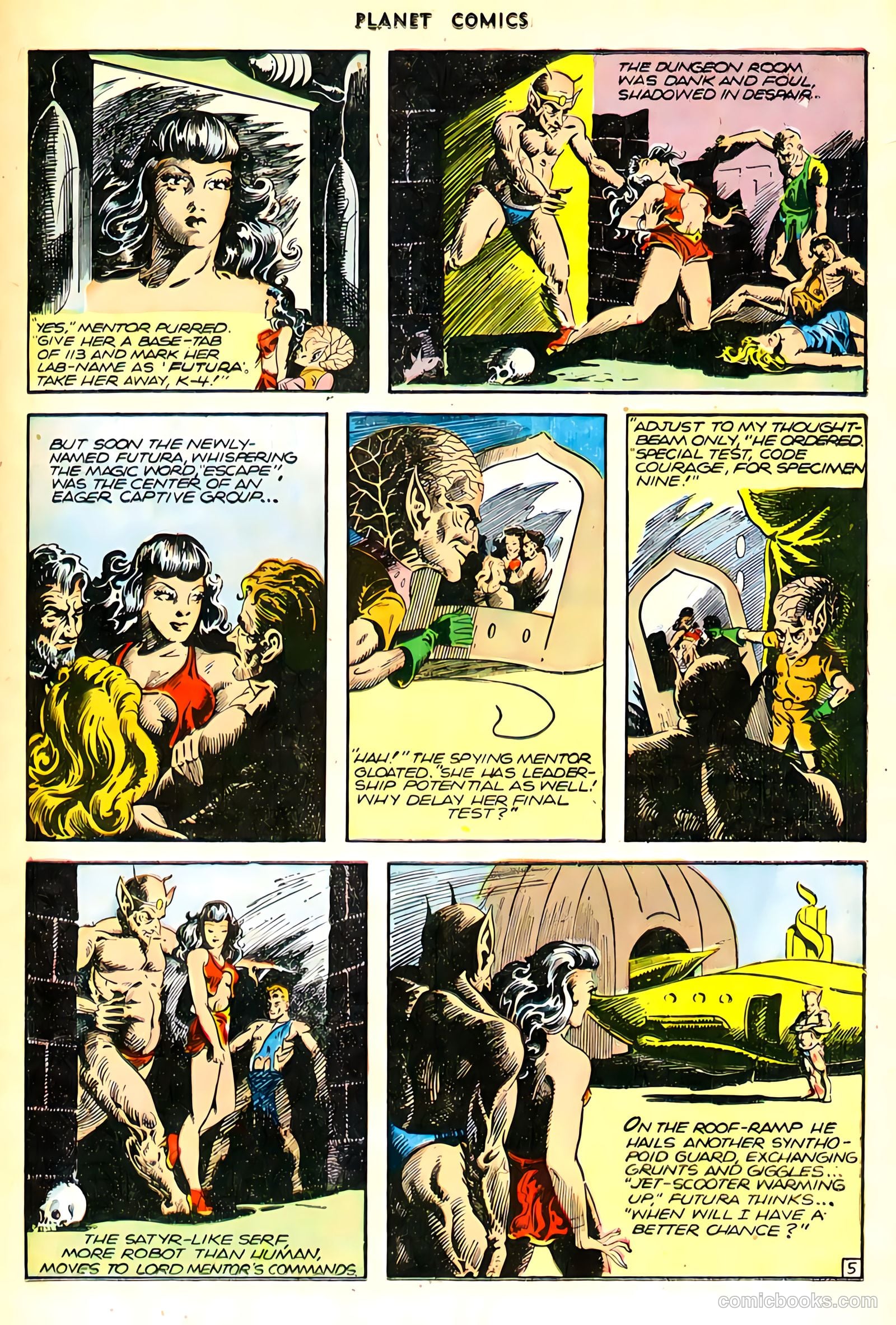 Planet Comics #43 (1946) — page 17 of 52