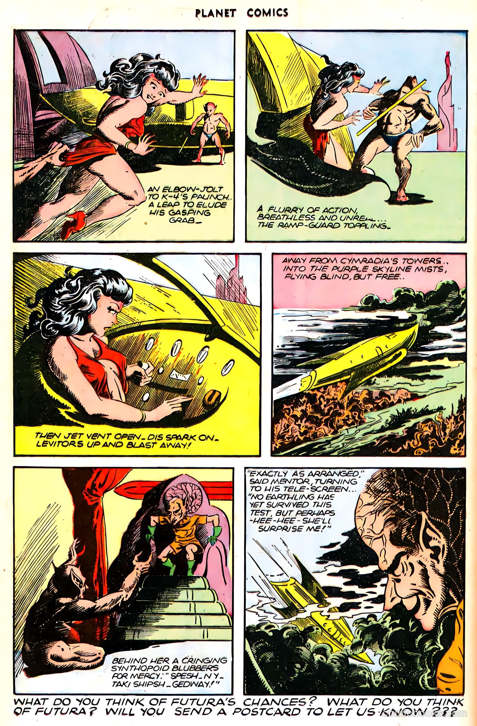 Planet Comics #43 (1946) — page 18 of 52