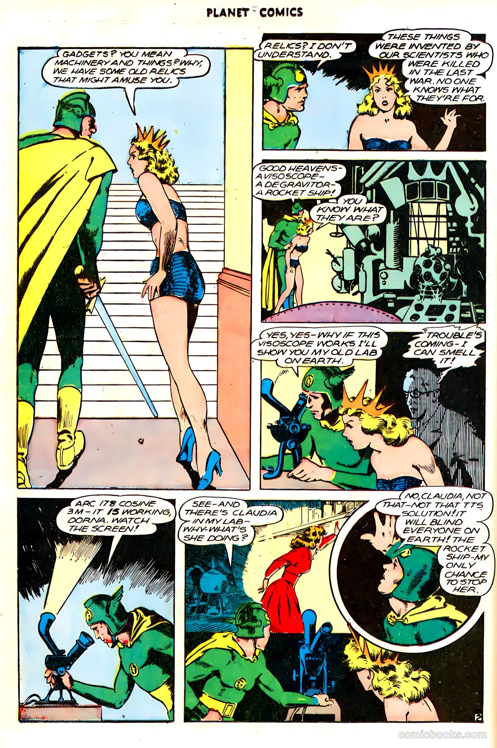 Planet Comics #43 (1946) — page 20 of 52