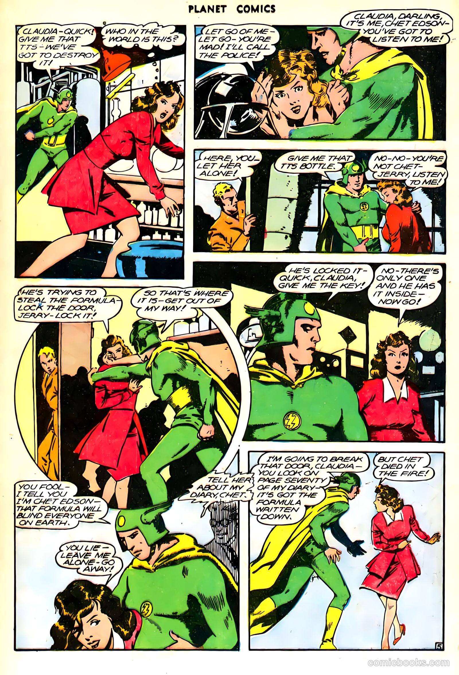 Planet Comics #43 (1946) — page 23 of 52