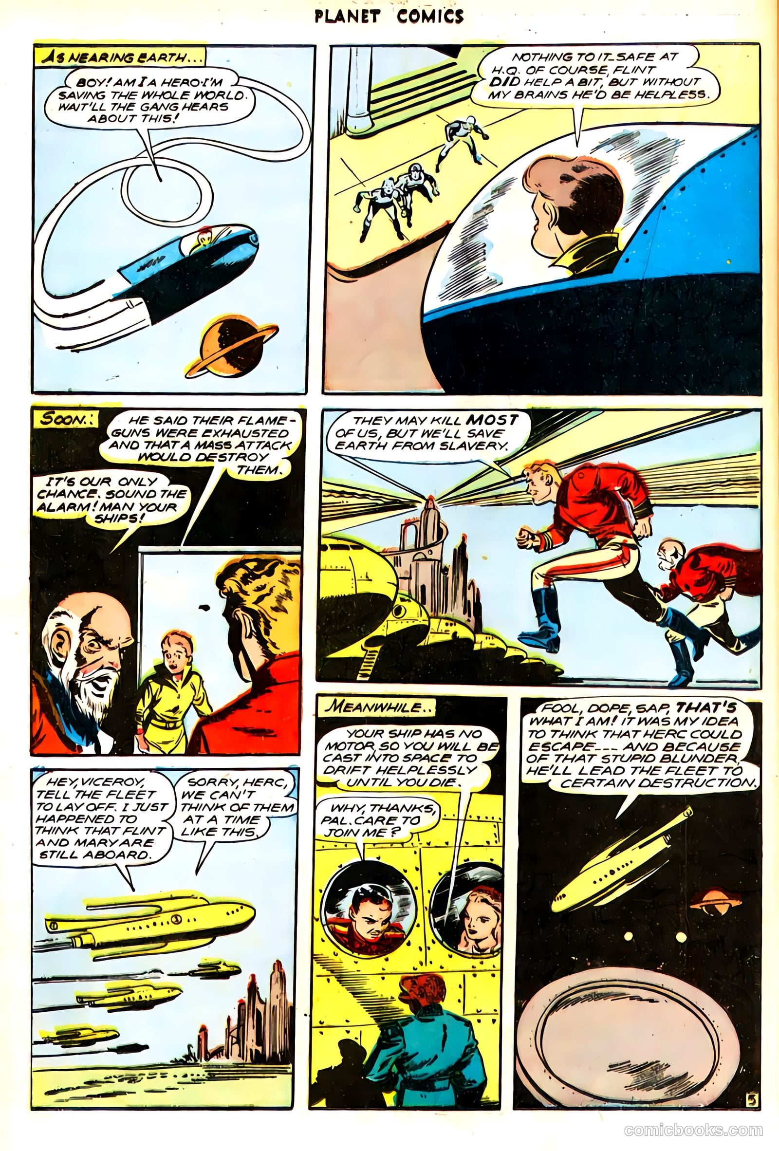 Planet Comics #43 (1946) — page 32 of 52
